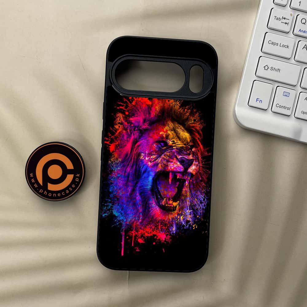 Google Pixel 10  - Tiger 2.0 Series - Premium Metal Printed soft Bumper Shockof Case