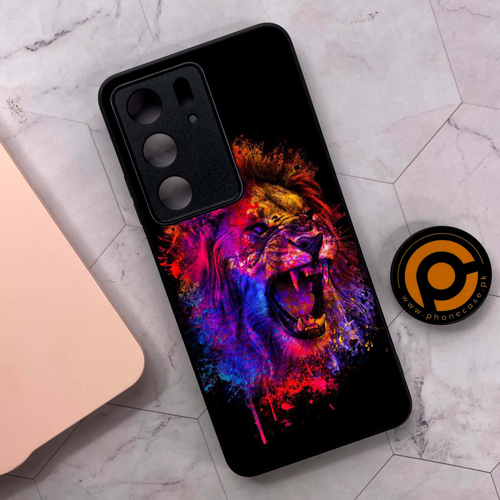 Realme C75x 4G - Tiger 2.0 Series - Premium Metal Printed soft Bumper shock Proof Case