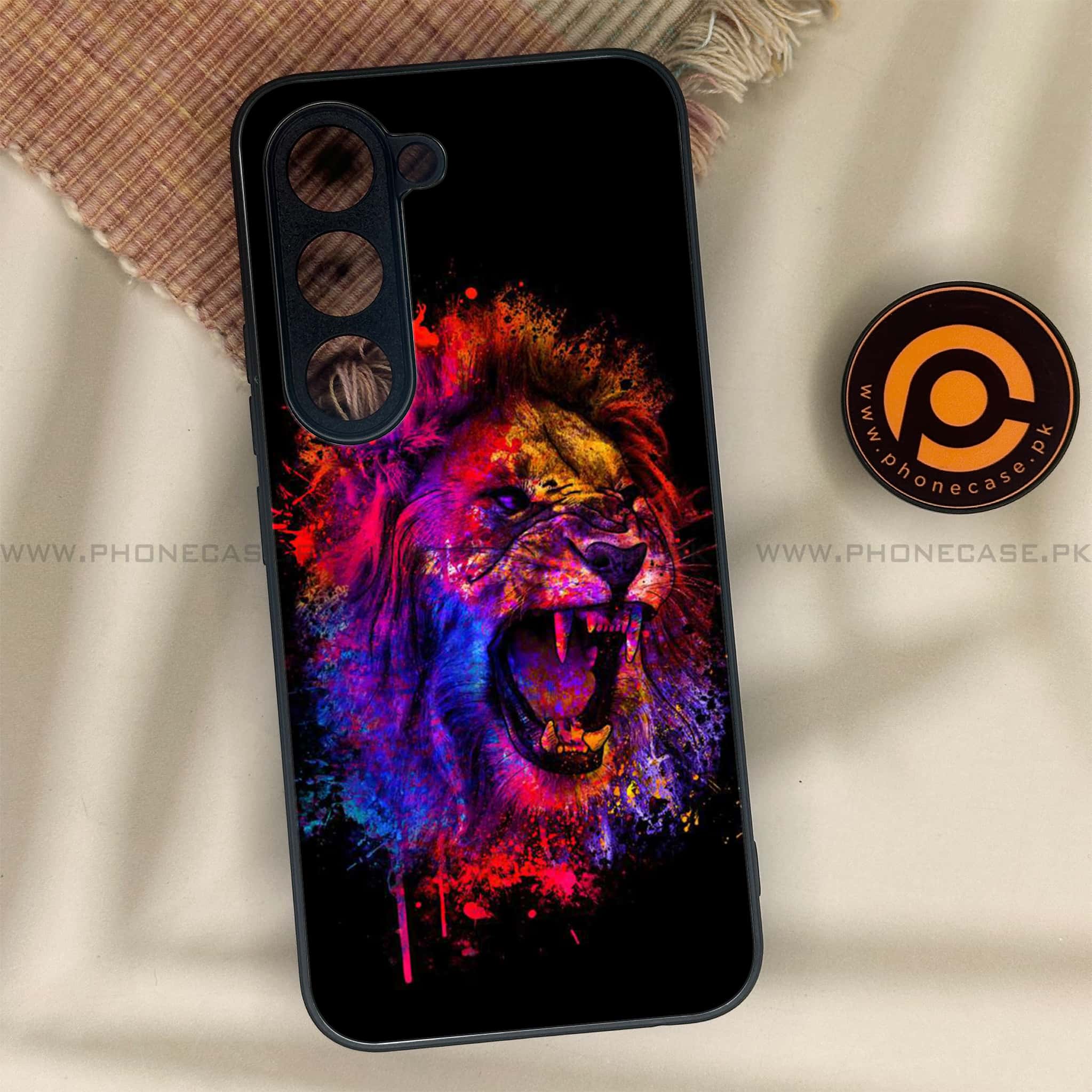 Tecno Spark 40 Pro - Tiger 2.0 Series - Premium Metal Printed soft Bumper shock Proof Case