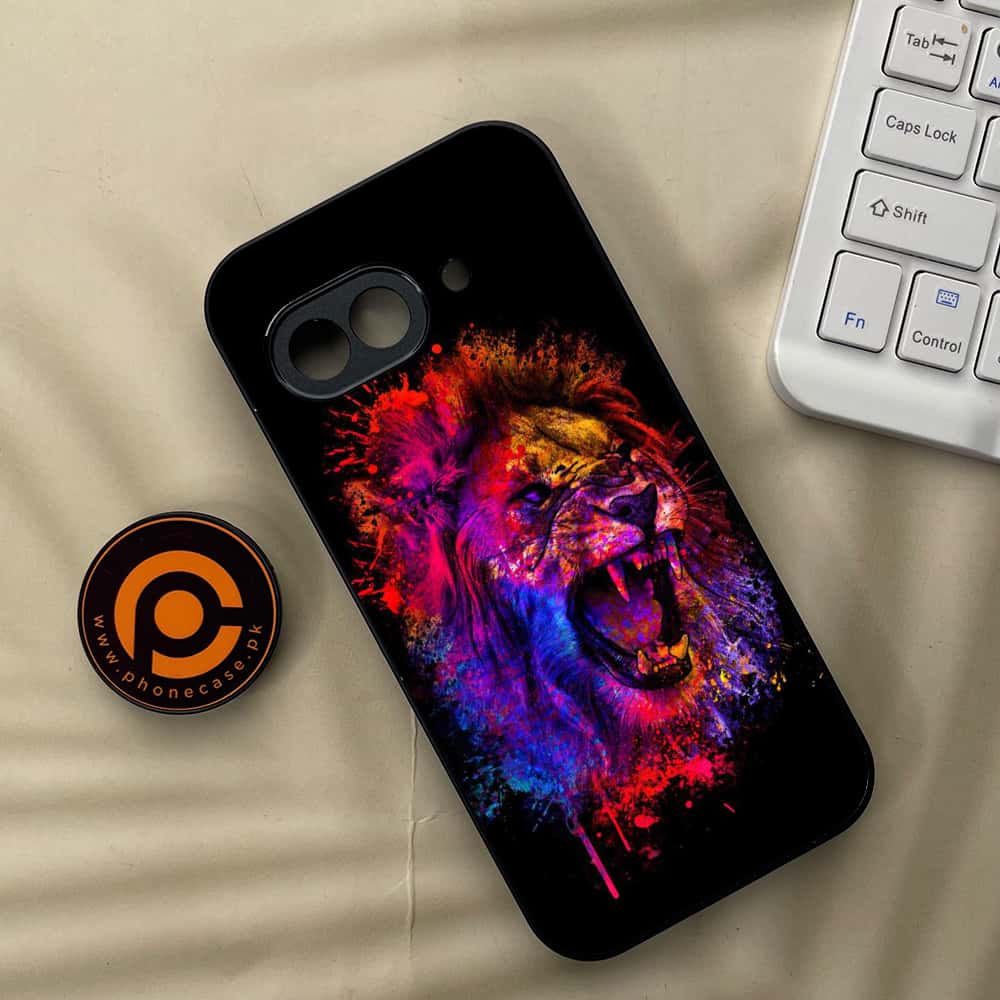 Google Pixel 9a - Tiger 2.0 Series - Premium Metal Printed soft Bumper Shock Proof Case