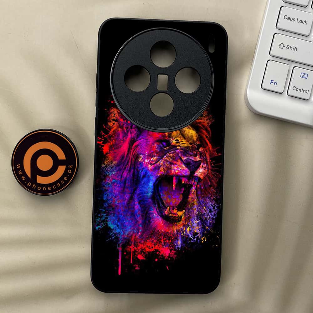 Honor X5b - Tiger 2.0 Series - Premium Metal  Printed soft Bumper shock Proof Case