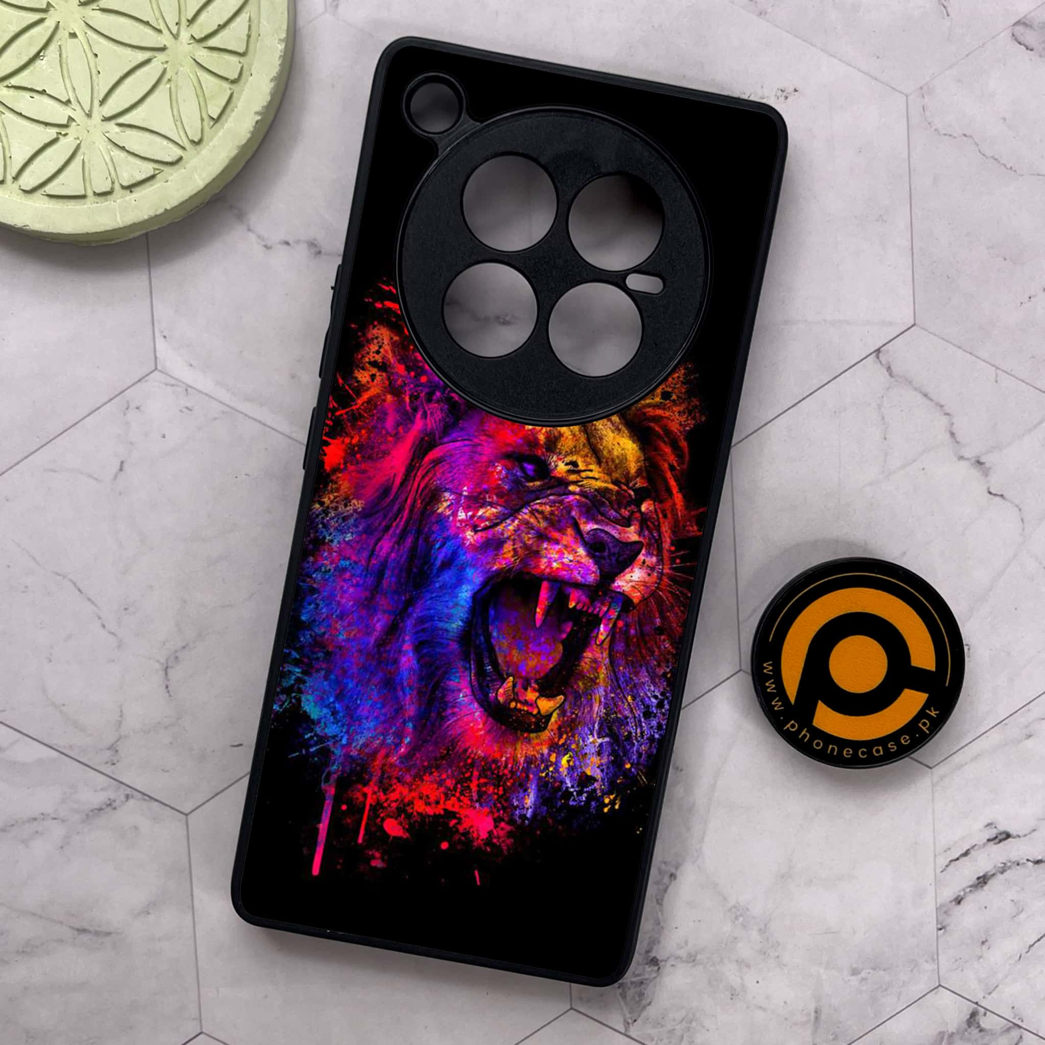 Infinix Zero 40 5G - Tiger 2.0 Series - Premium Metal Printed soft Bumper shock Proof Case