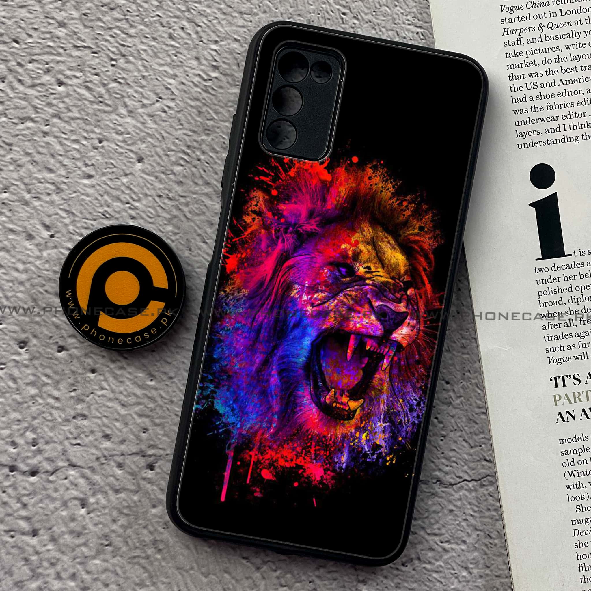 Samsung Galaxy A02s - Tiger 2.0 Series  - Premium Printed Metal soft Bumper shock Proof Case