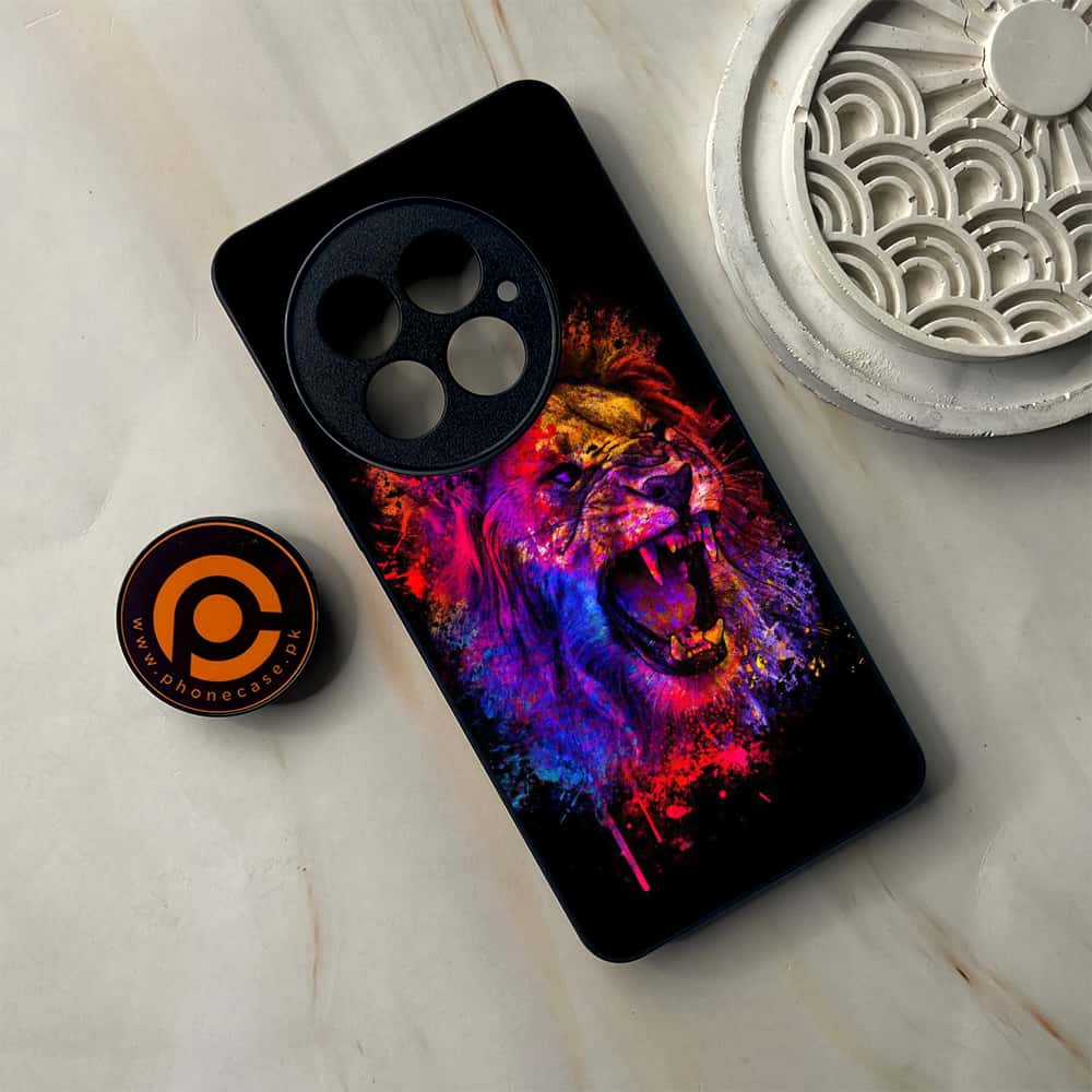 OnePlus 13 - Tiger 2.0 Series - Premium Metal Printed soft Bumper shock Proof Case