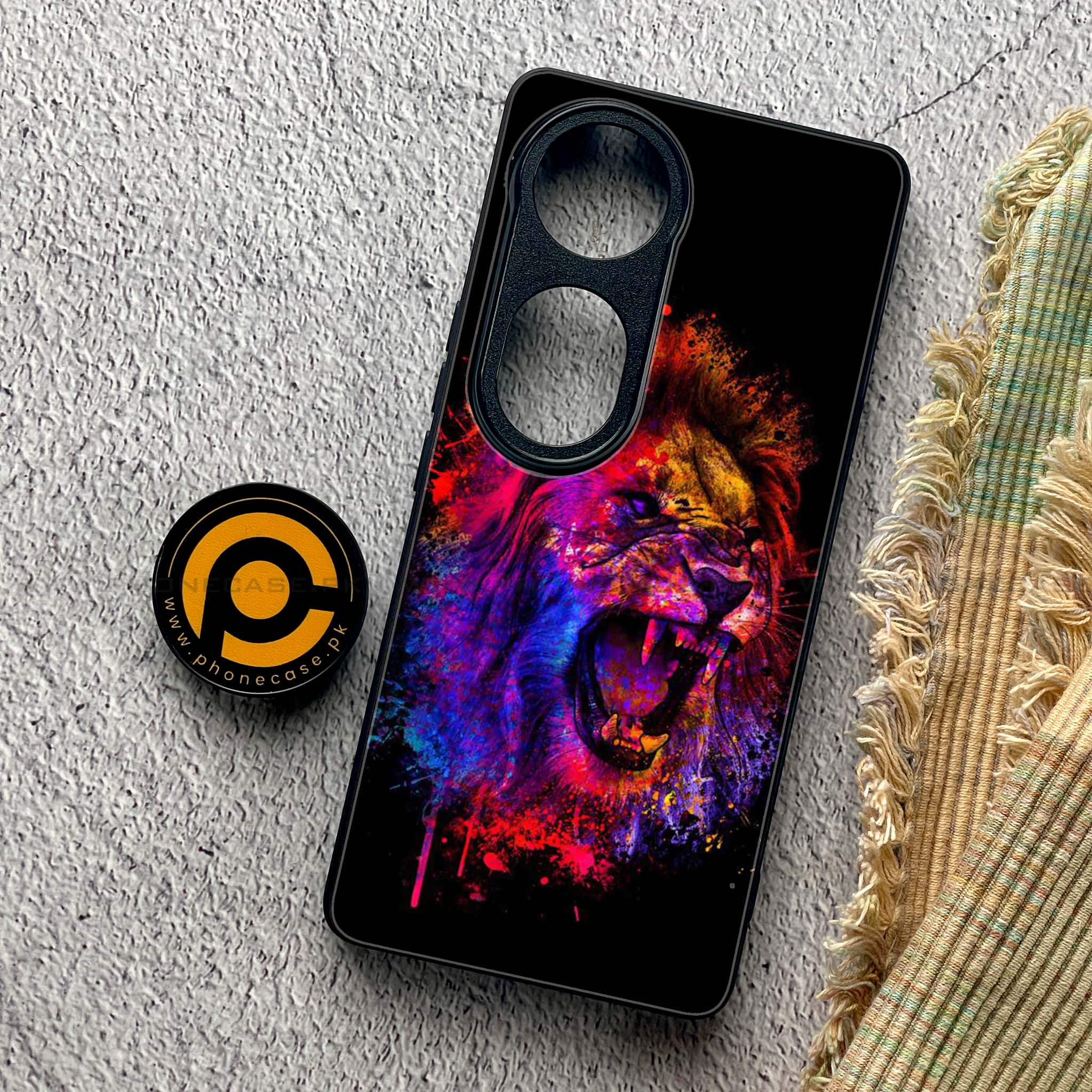 Vivo S19 Pro - Tiger 2.0 Series - Premium Metal Printed soft Bumper shock Proof Case