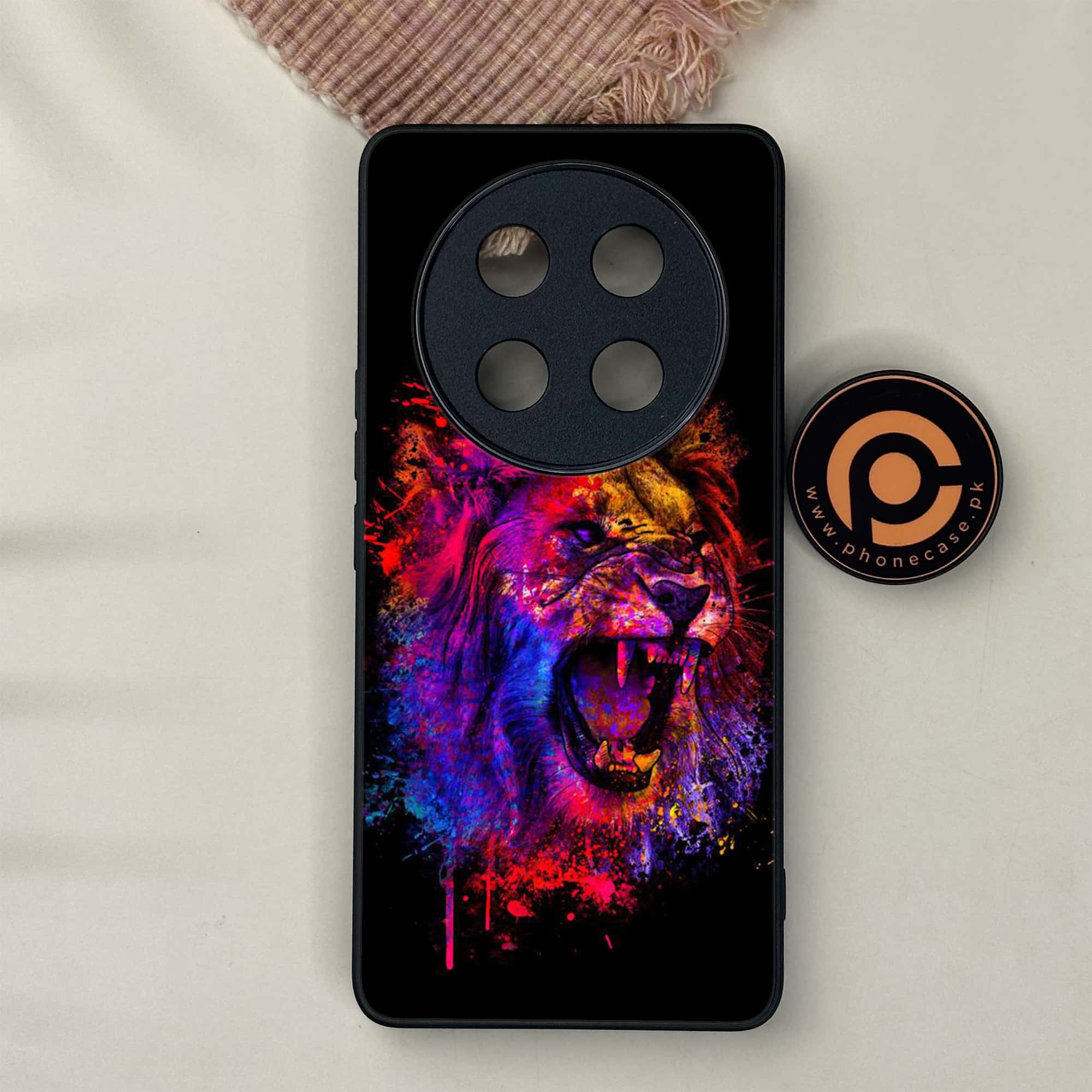 Honor X9c 5G - Tiger 2.0 Series - Premium Metal Printed soft Bumper shock Proof Case