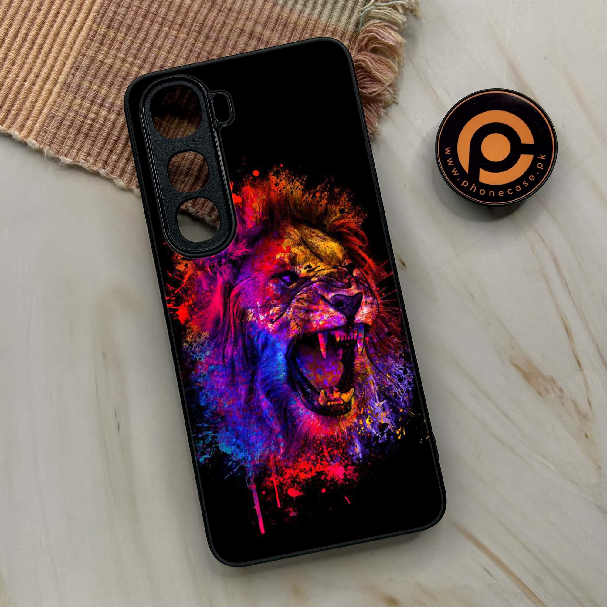 Vivo Y400 - Tiger 2.0 Series - Premium Metal Printed soft Bumper shock Proof Case