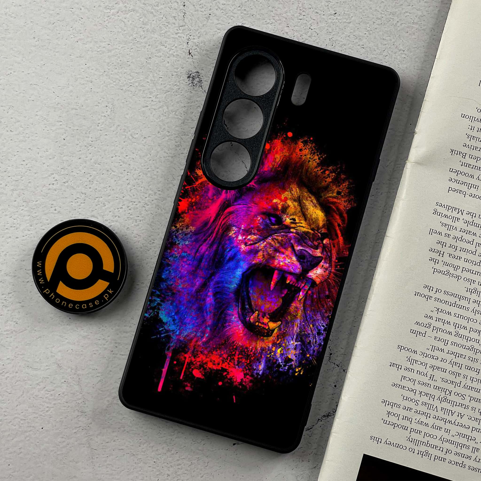 Tecno Camon 40 Pro - Tiger 2.0 Series - Premium Metal Printed Soft Bumper Shockproof Case