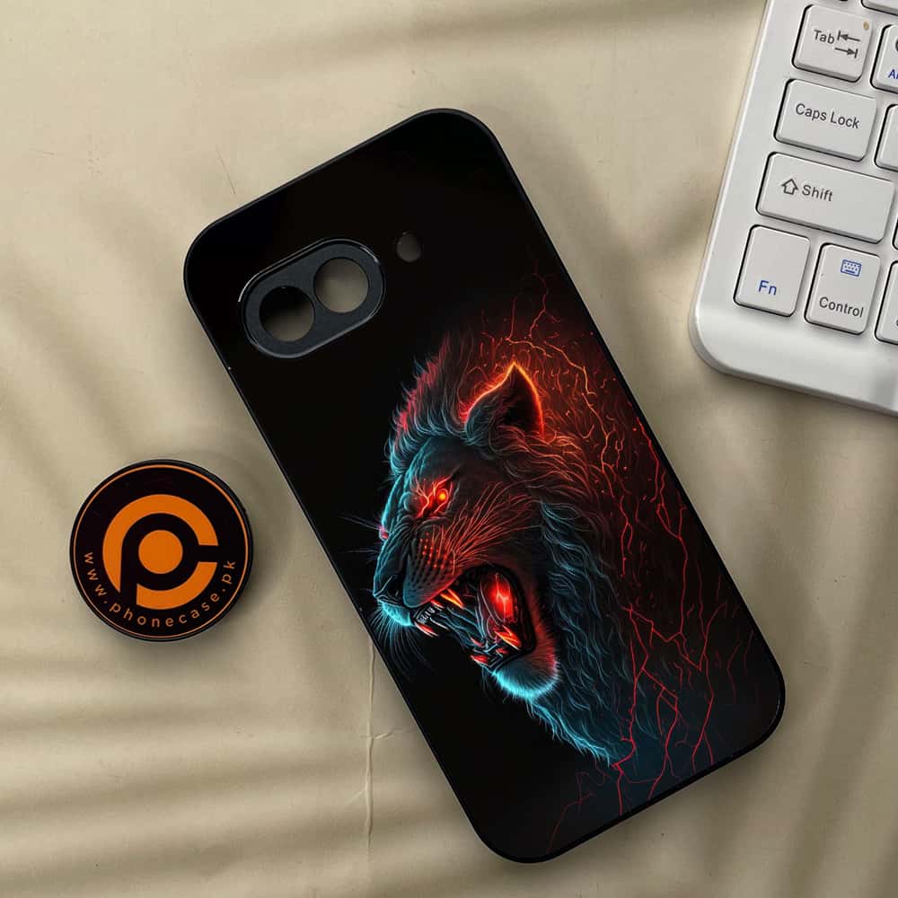 Google Pixel 9a - Tiger 2.0 Series - Premium Metal Printed soft Bumper Shock Proof Case