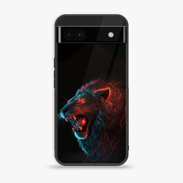 Google Pixel 6A - Tiger 2.0 Design 6 - Premium Printed Glass soft Bumper shock Proof Case  CS-29759