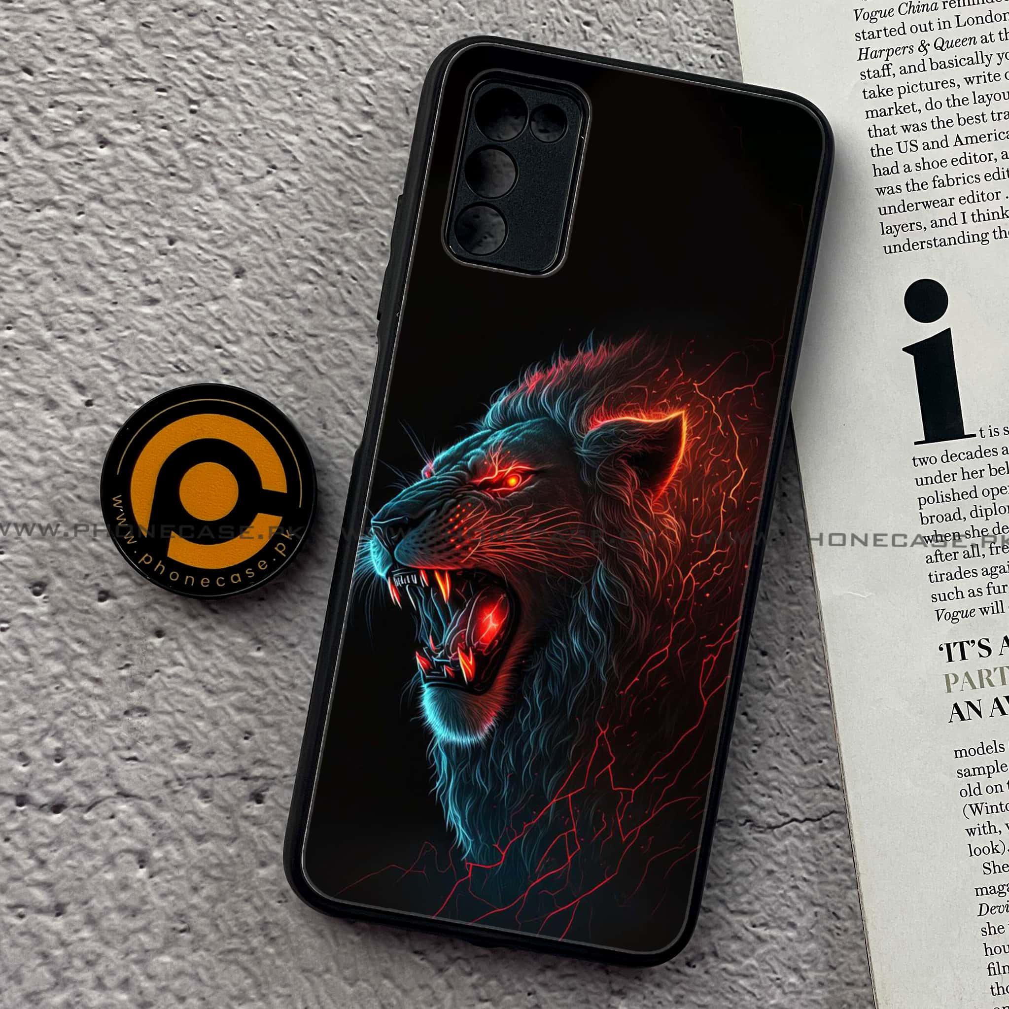 Samsung Galaxy A02s - Tiger 2.0 Series  - Premium Printed Metal soft Bumper shock Proof Case
