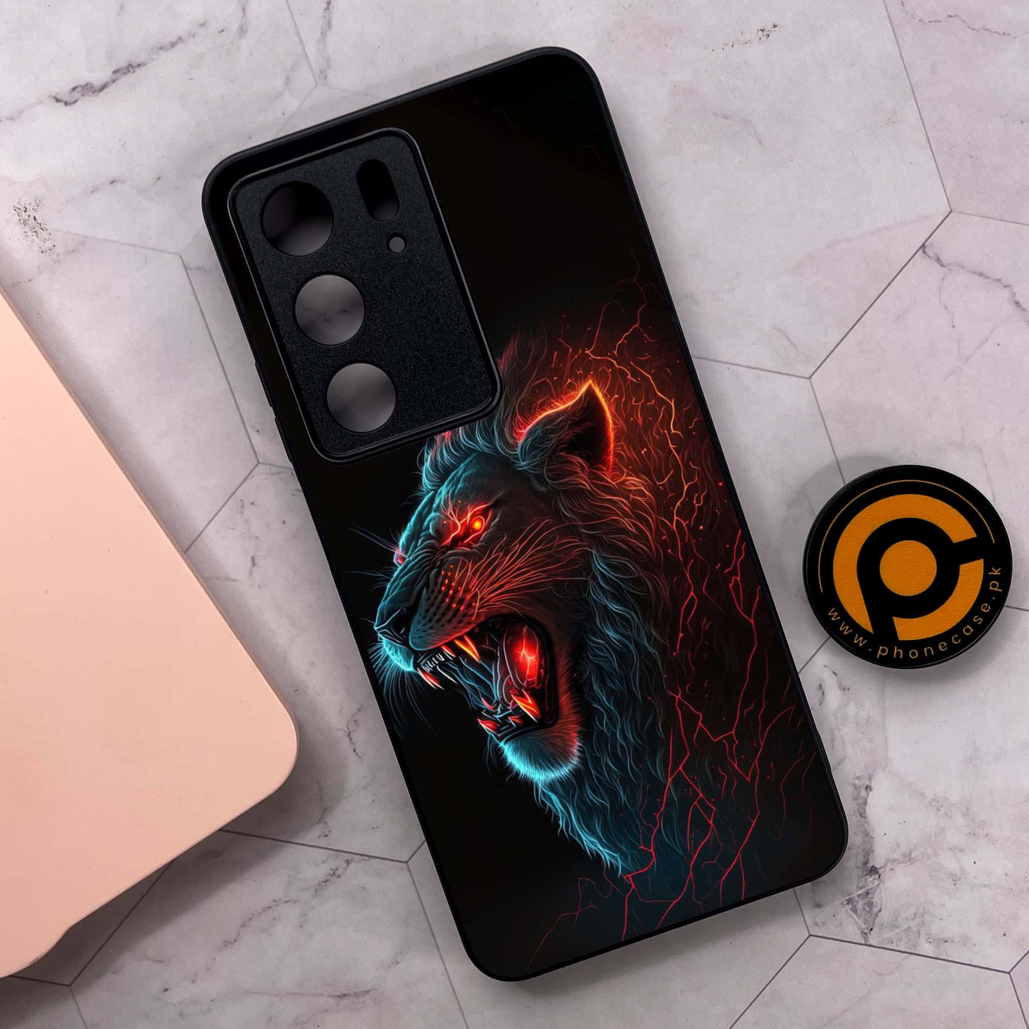 Realme C75x 4G - Tiger 2.0 Series - Premium Metal Printed soft Bumper shock Proof Case