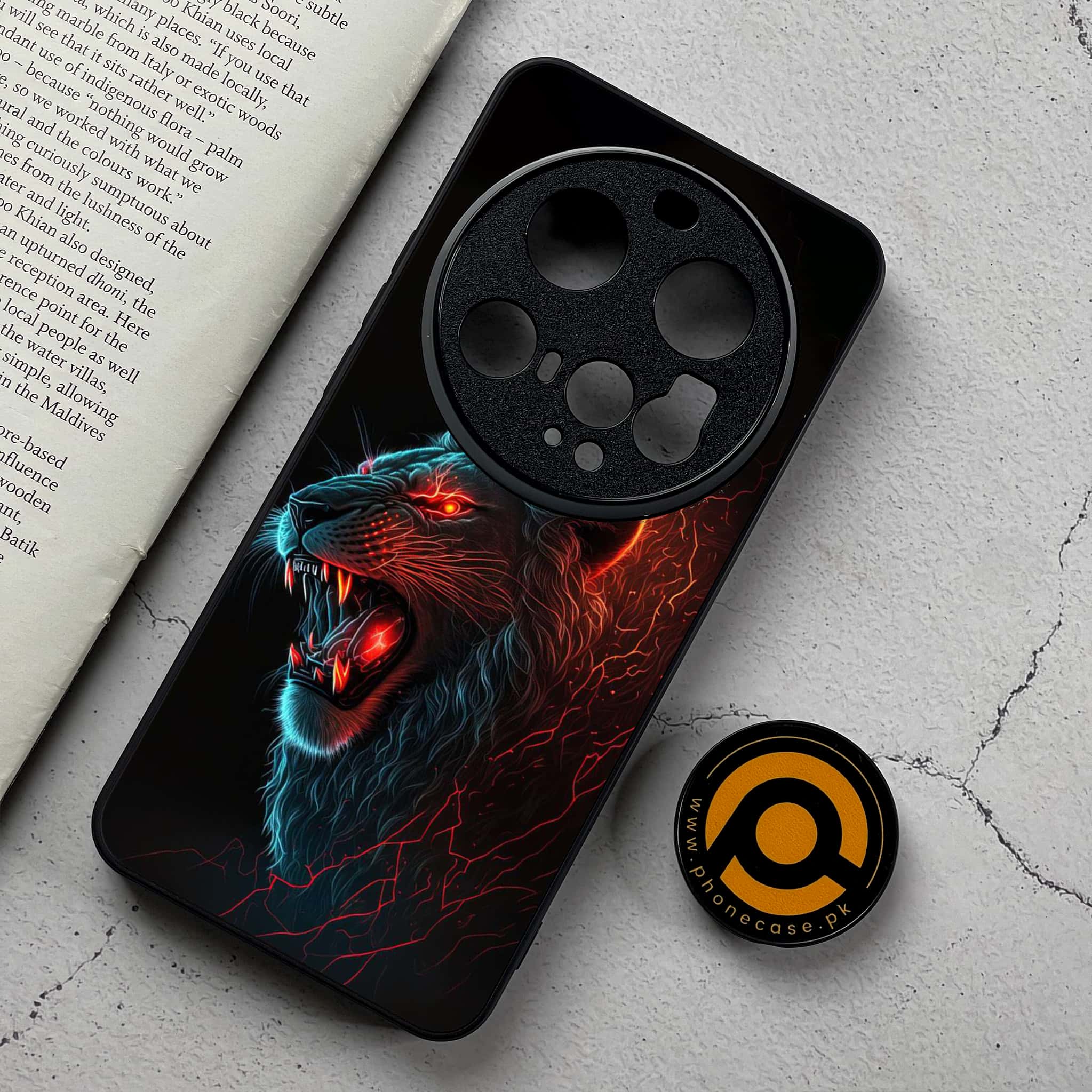 Xiaomi 15 Ultra - Tiger 2.0 Series - Premium Metal Printed Soft Bumper Shockproof Case