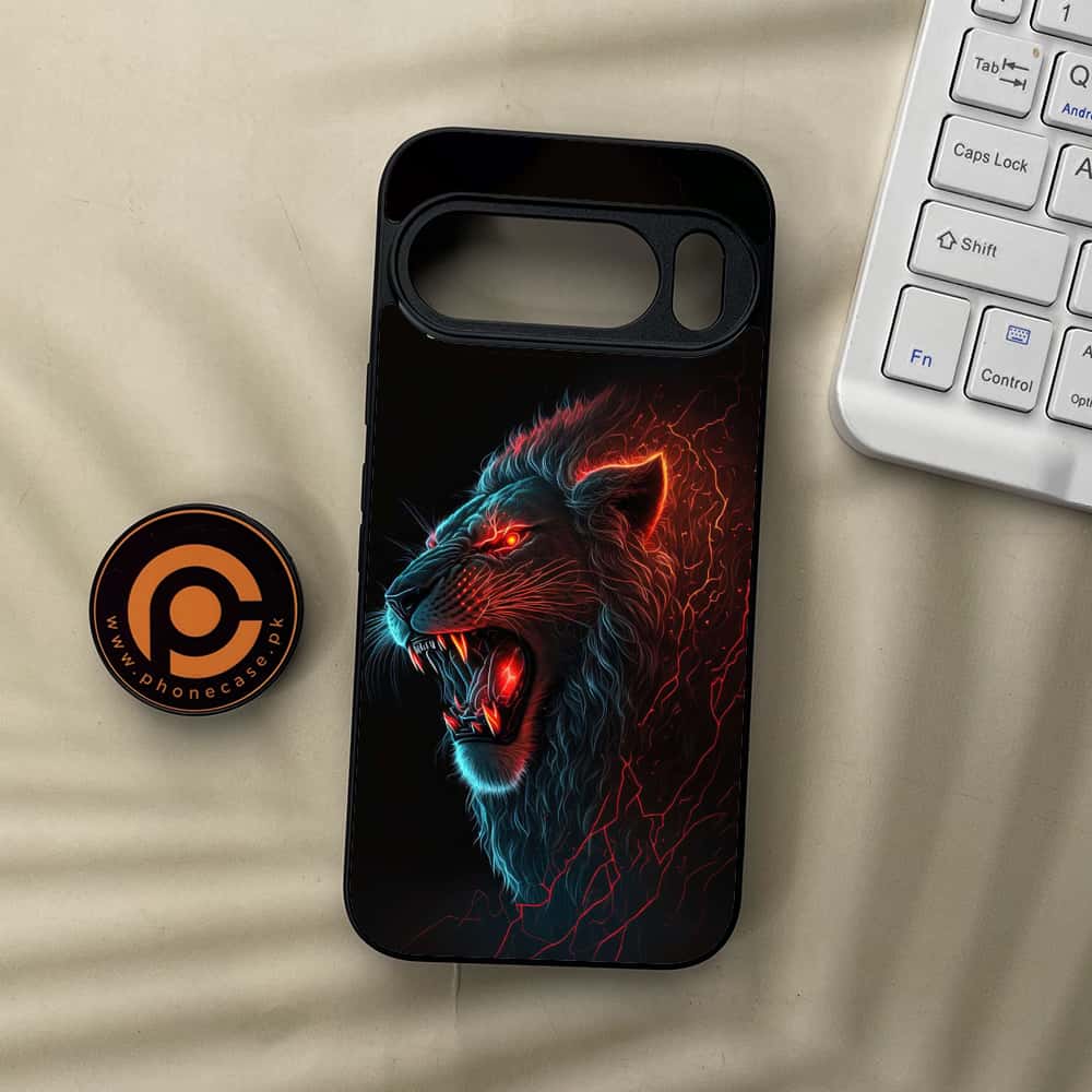Google Pixel 10  - Tiger 2.0 Series - Premium Metal Printed soft Bumper Shockof Case
