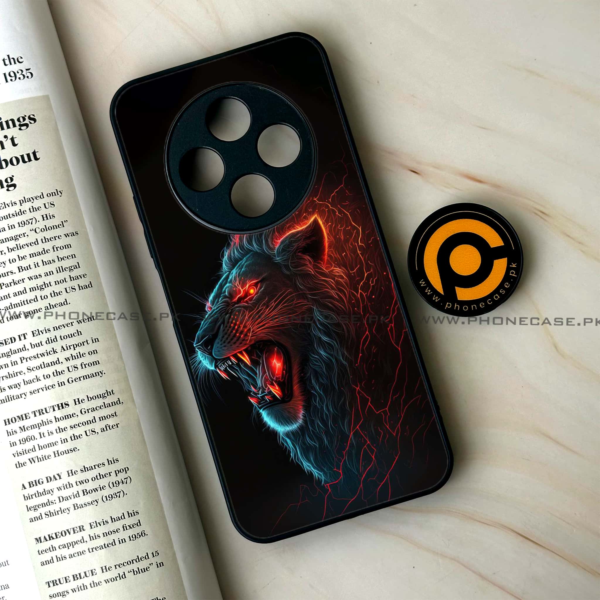 Oppo F27 Pro - Tiger 2.0 Series - Premium Metal Printed soft Bumper Shock Proof Case