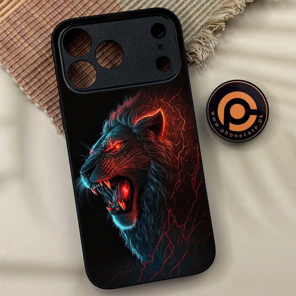 iPhone 17 Pro Max - Tiger 2.0 Series - Premium Metal Printed soft Bumper shock Proof Case