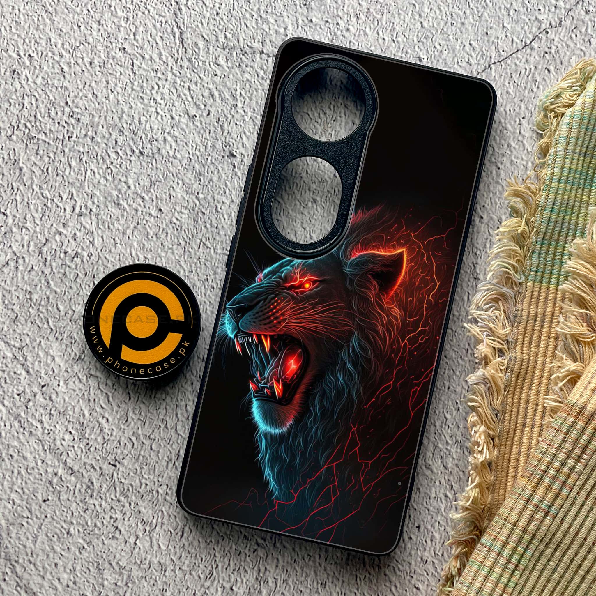 Vivo V40 Pro - Tiger 2.0 Series - Premium Metal Printed soft Bumper shock Proof Case