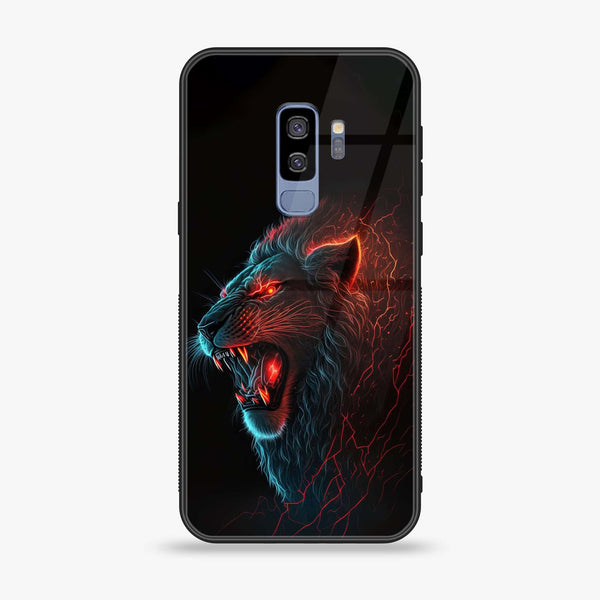 Samsung Galaxy S9 Plus - Tiger 2.0 Design 6 - Premium Printed Glass soft Bumper shock Proof Case CS-23580