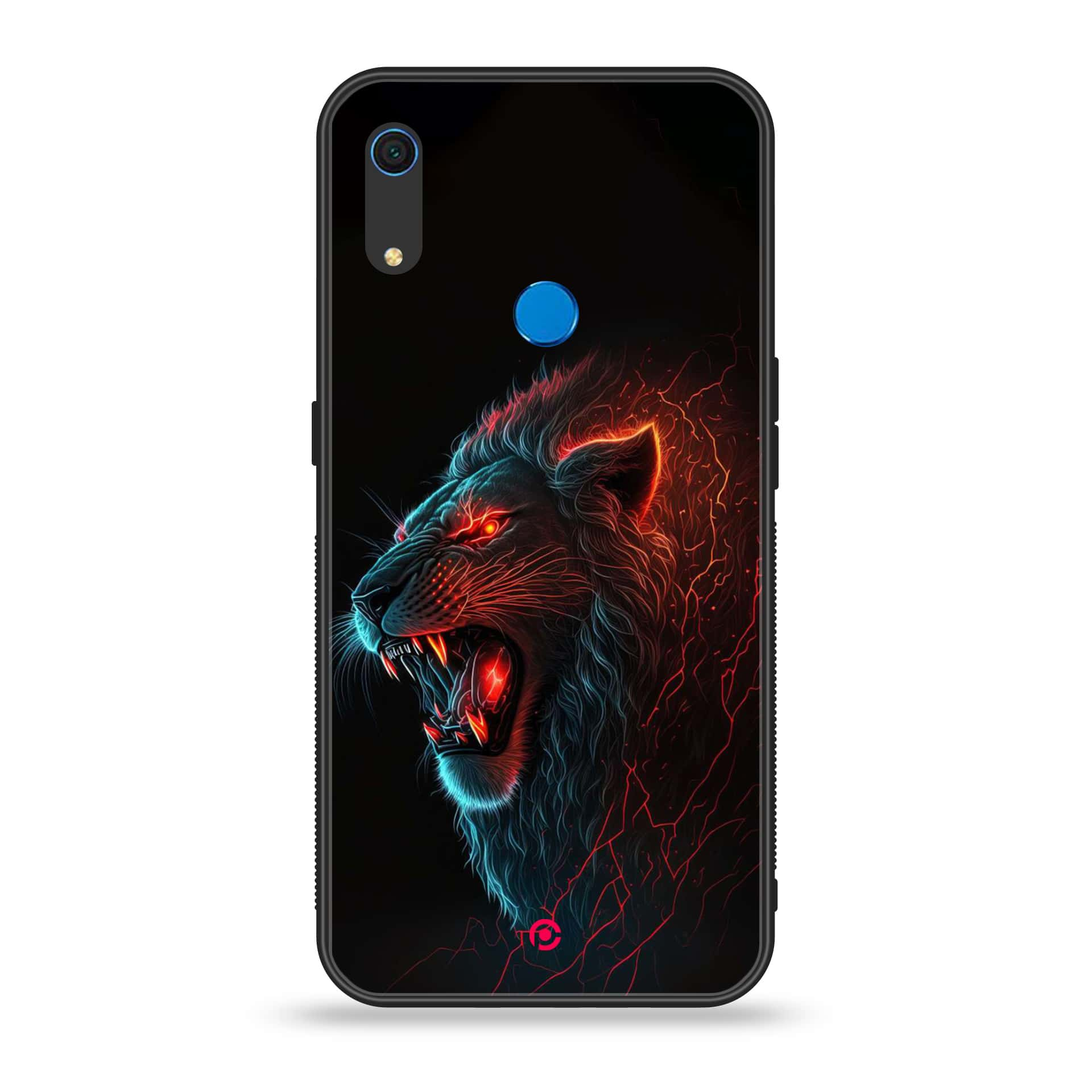 Huawei Y6s - Tiger 2.0 Series - Premium Printed Metal soft Bumper shock Proof Case