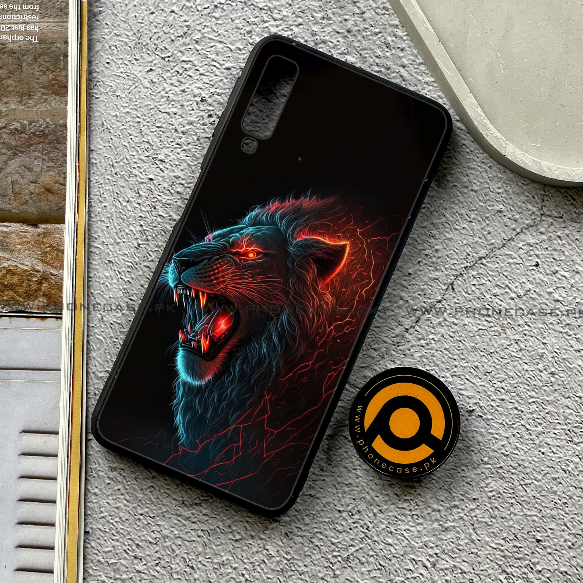 Galaxy A7 2018 - Tiger 2.0 Series - Premium Printed Metal soft Bumper shock Proof Case