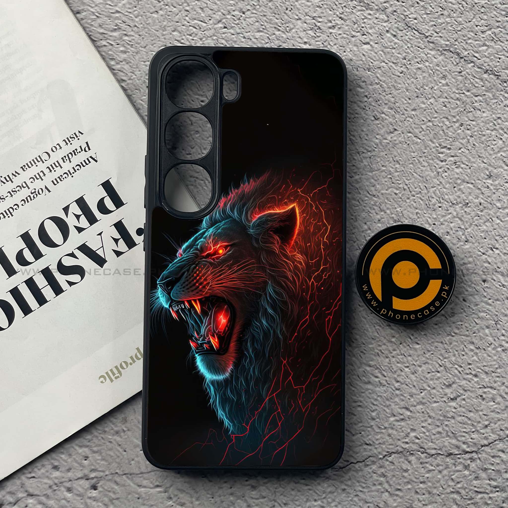 Vivo V40 Lite (IDN) - Tiger 2.0 Series - Premium Metal Printed soft Bumper Shock Proof Case