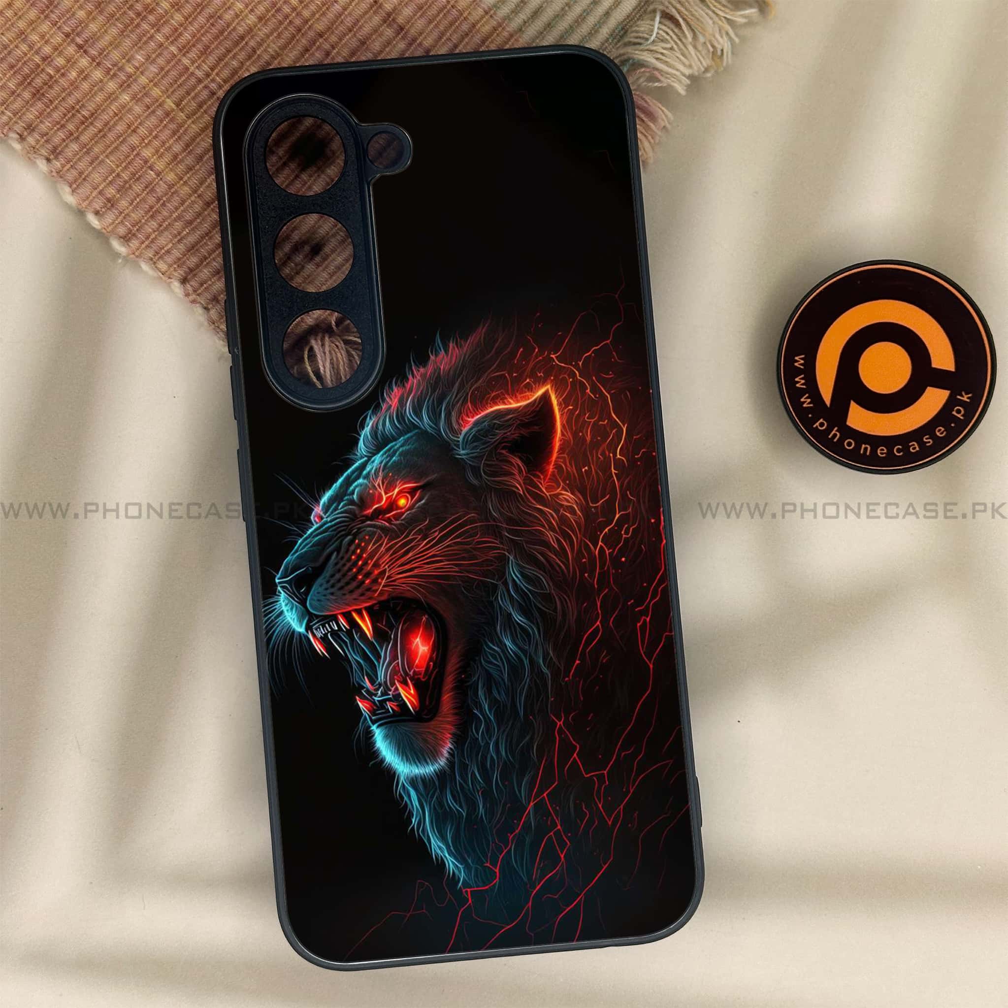 Tecno Spark 40 Pro - Tiger 2.0 Series - Premium Metal Printed soft Bumper shock Proof Case