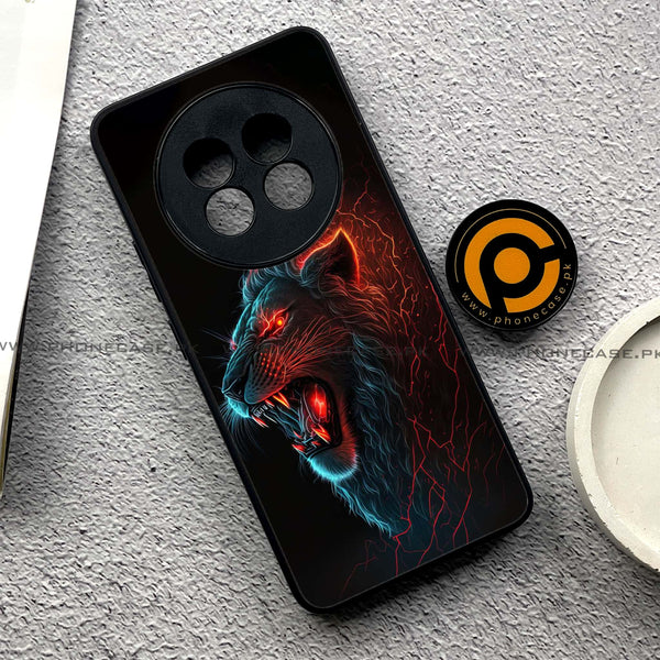 Realme 13 Plus - Tiger 2.0 Design 6  - Premium Printed Metal soft Bumper shock Proof Case  CS-35889