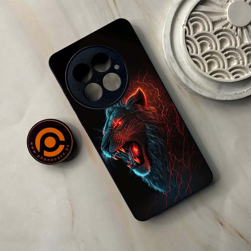 OnePlus 13 - Tiger 2.0 Series - Premium Metal Printed soft Bumper shock Proof Case