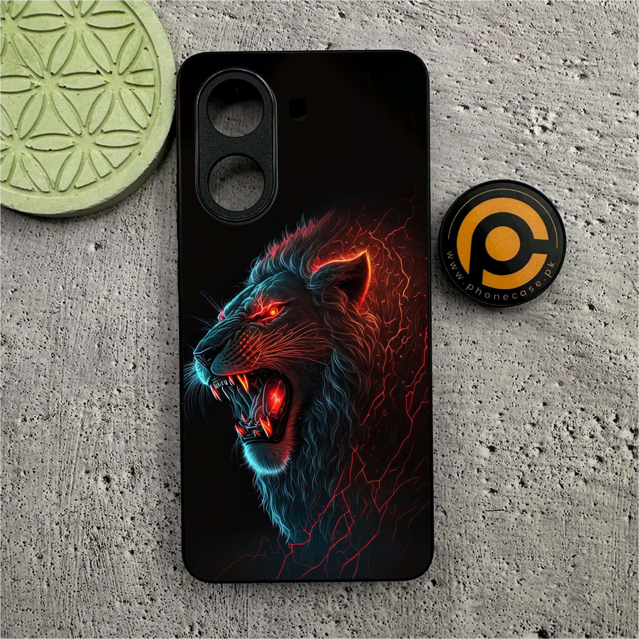 Xiaomi Redmi Turbo 4 - Tiger 2.0 Series - Premium Metal Printed soft Bumper shock Proof Case