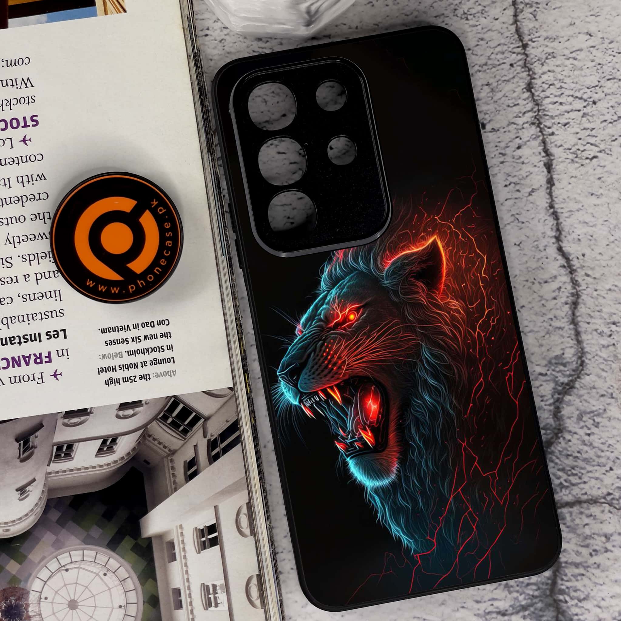 Vivo Y29 4G - Tiger 2.0 Series - Premium Metal Printed soft Bumper Shock Proof Case