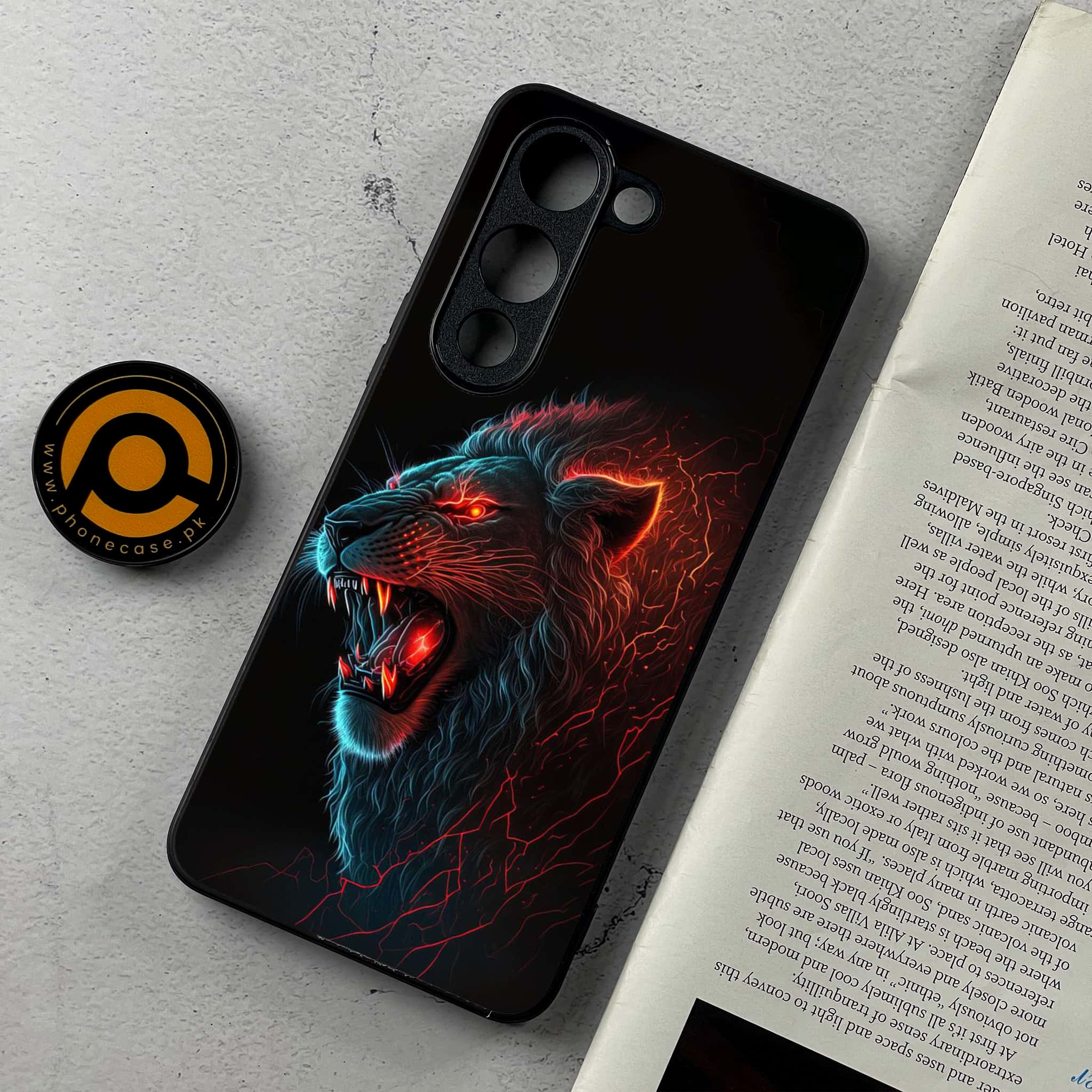 Vivo Y04 - Tiger 2.0 Series - Premium Metal Printed Soft Bumper Shockproof Case