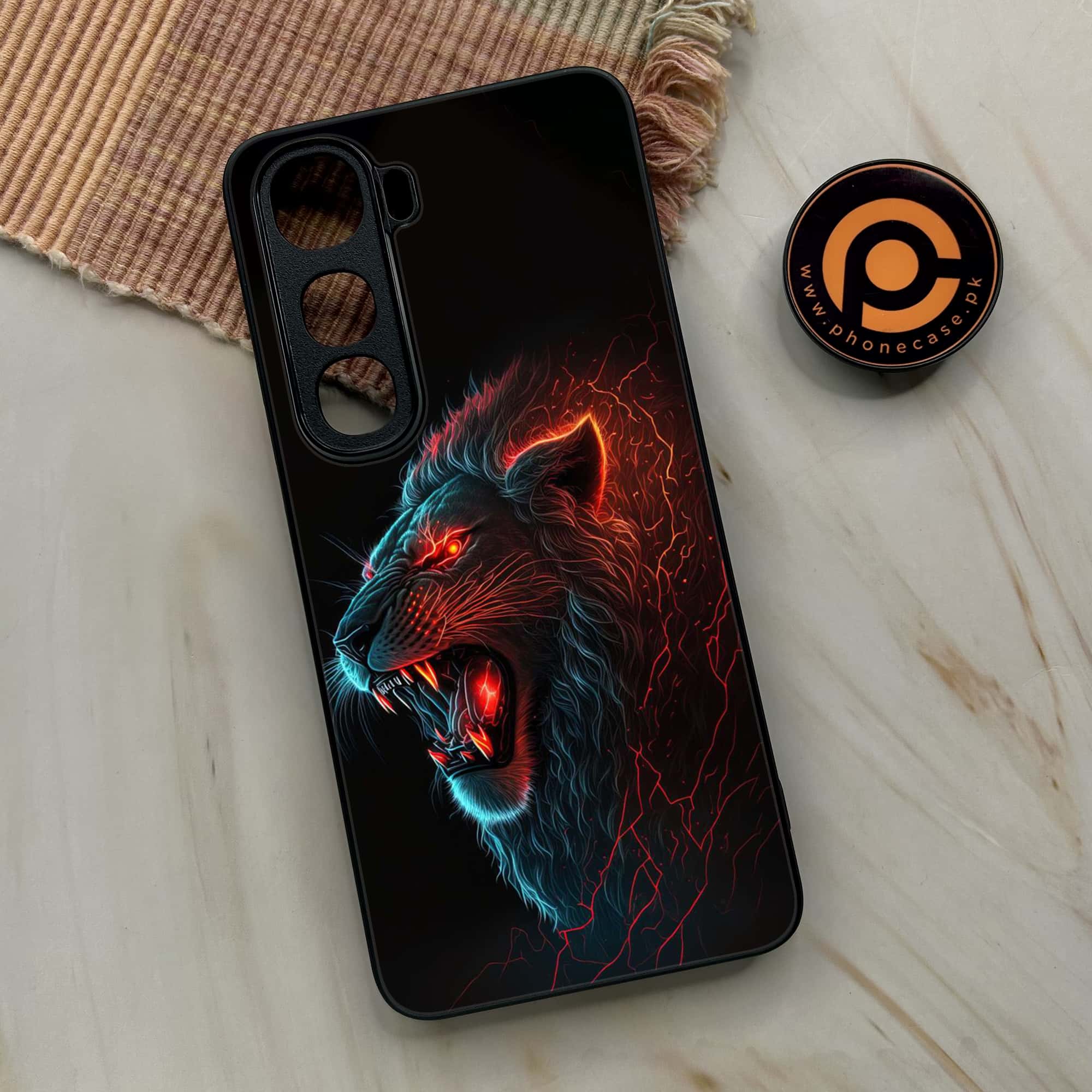 Vivo Y400 - Tiger 2.0 Series - Premium Metal Printed soft Bumper shock Proof Case
