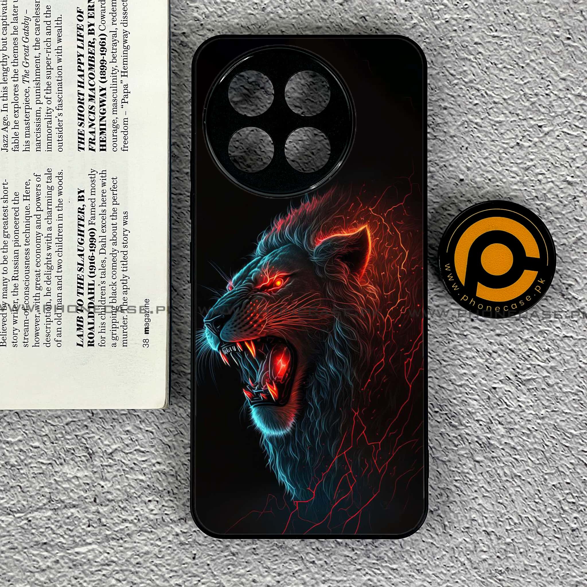 OnePlus Ace 5 - Tiger 2.0 Series - Premium Metal Printed soft Bumper shock Proof Case