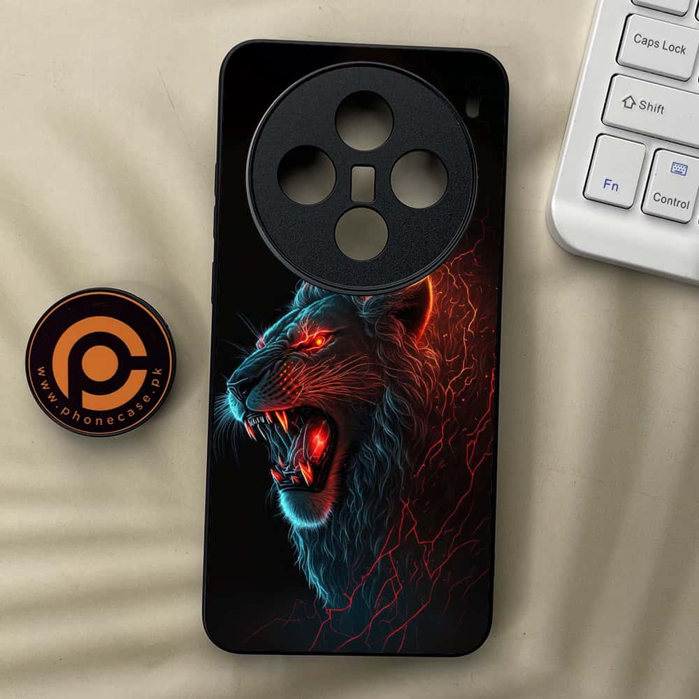 Honor X5b Plus - Tiger 2.0 Series - Premium Metal  Printed soft Bumper shock Proof Case