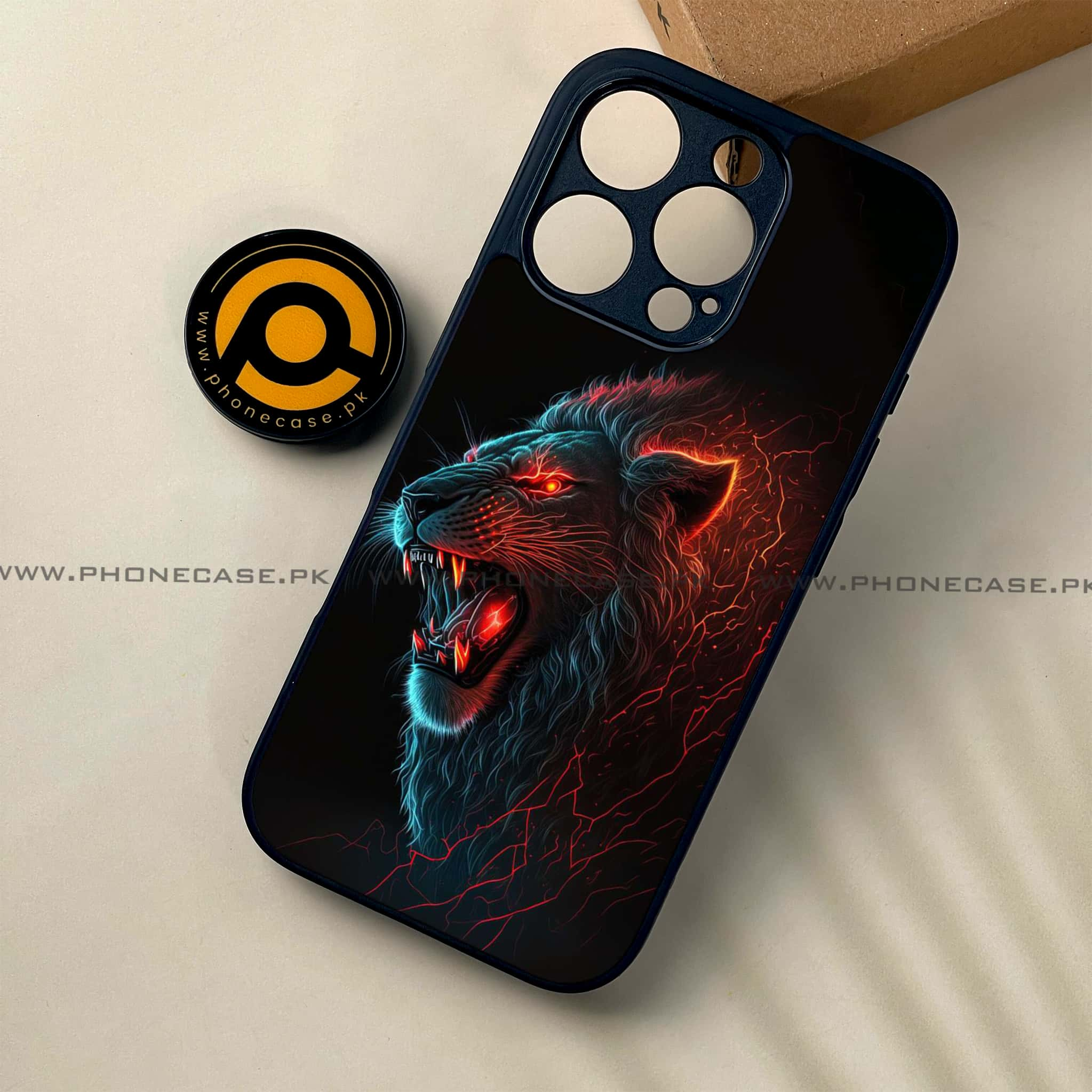 iPhone 16 Pro - Tiger 2.0 Series - Premium Printed Glass soft Bumper shock Proof Case