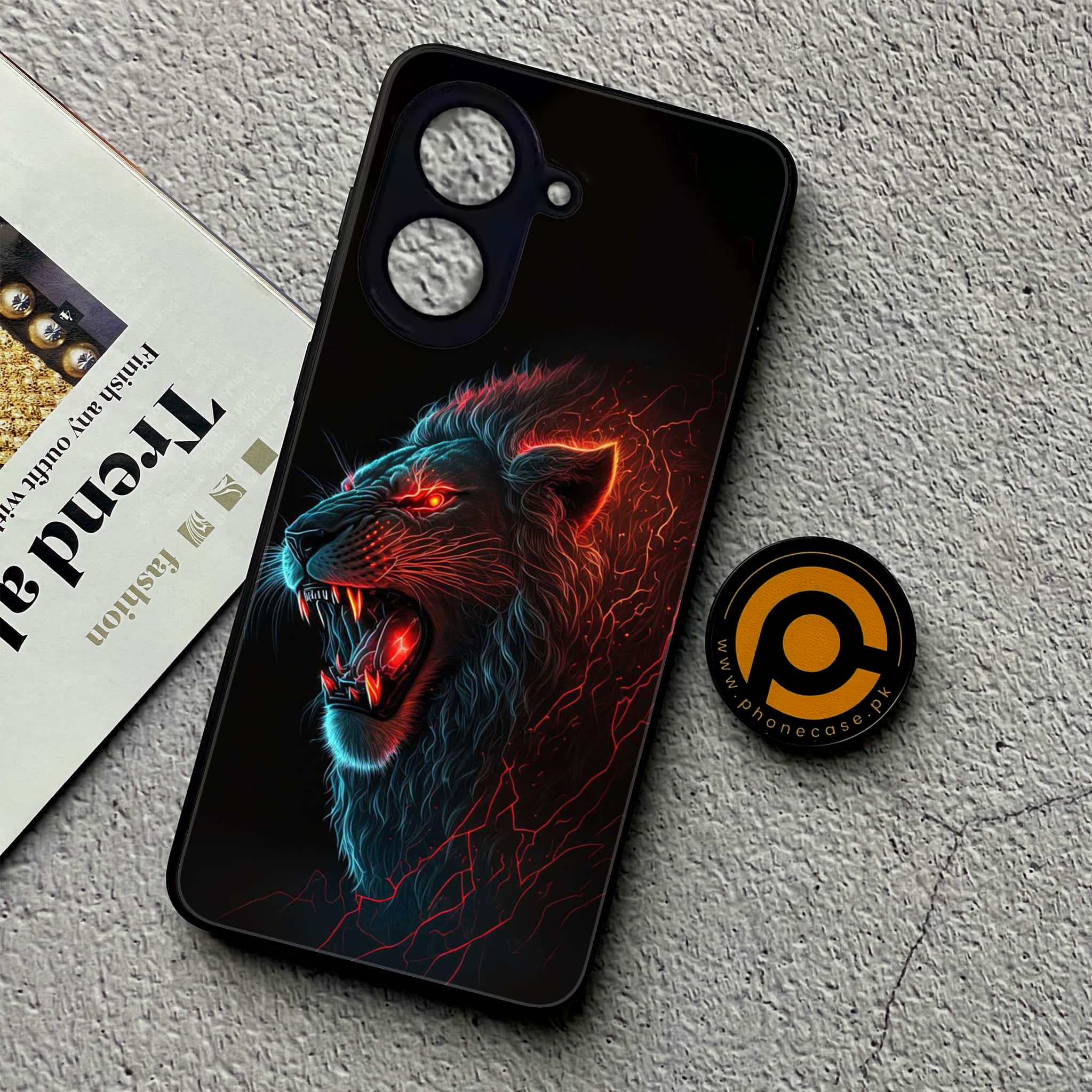 Xiaomi Redmi A5 - Tiger 2.0 Series - Premium Metal Printed soft Bumper shock Proof Case