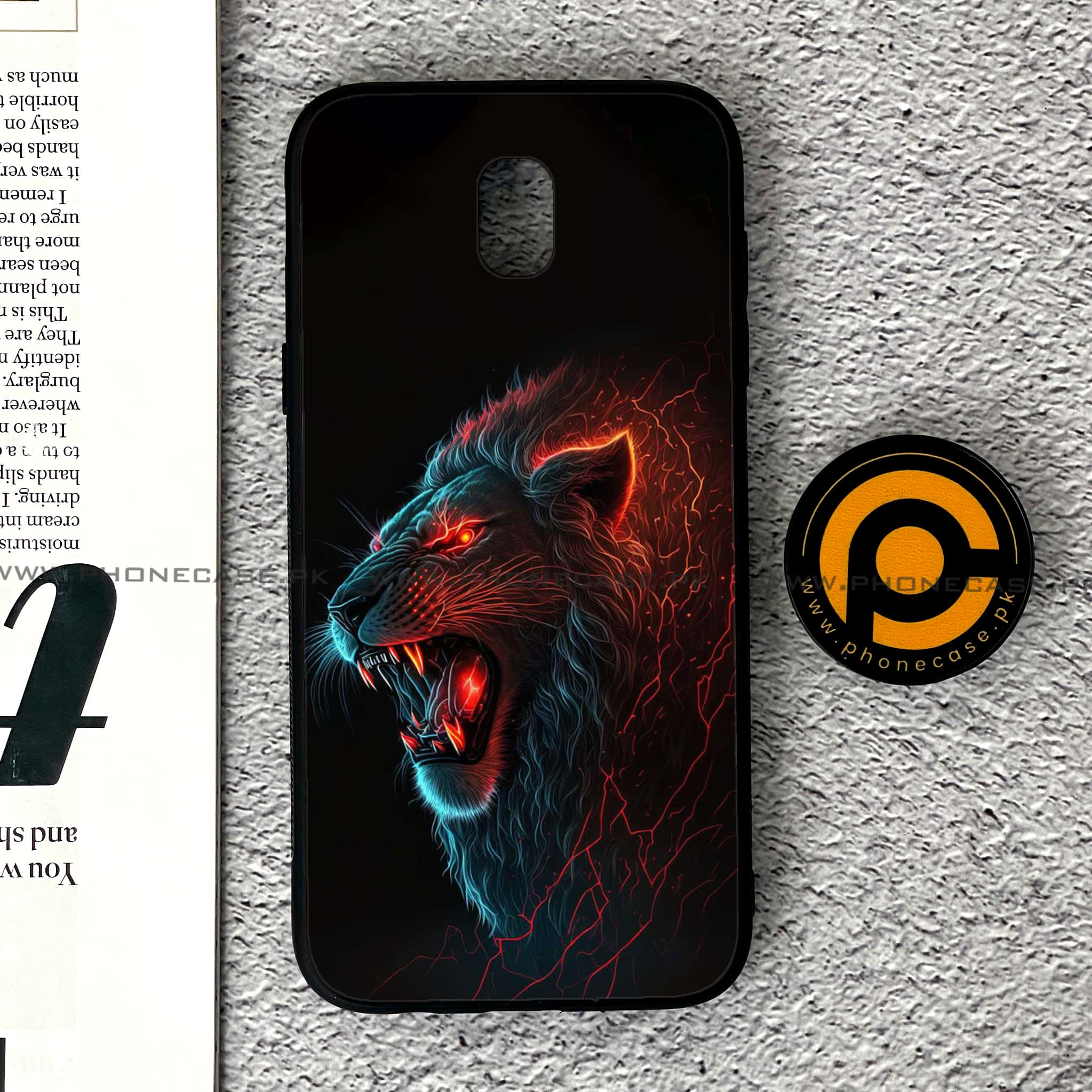 Samsung Galaxy J5 Pro 2017 - Tiger 2.0 Series - Premium Printed Metal soft Bumper shock Proof Case