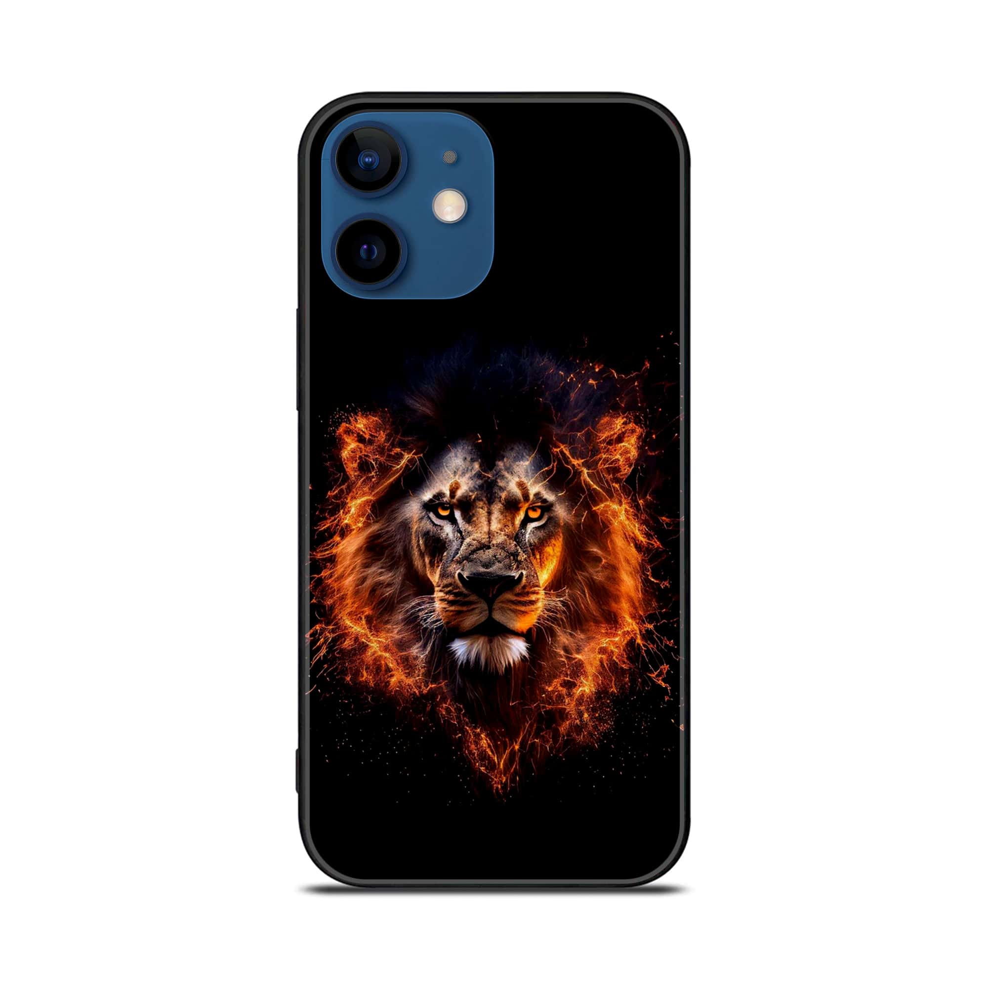 iPhone 11 Tiger Series 2.0 Premium Printed Glass soft Bumper shock Proof Case