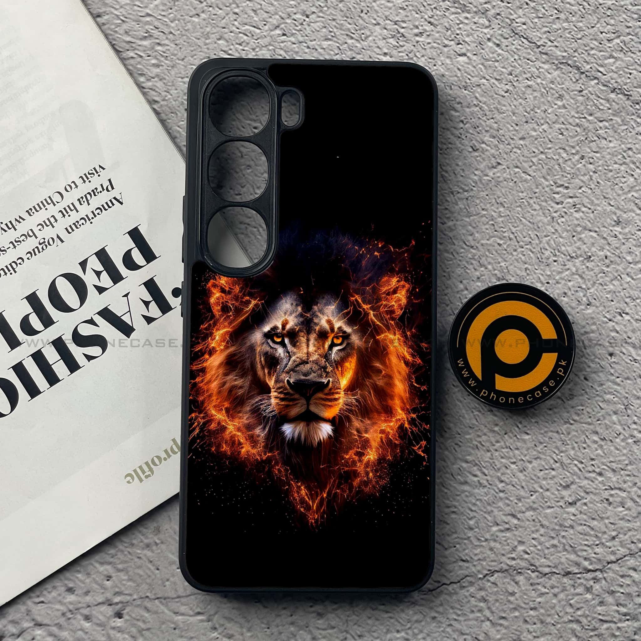 Vivo Y200 4G - Tiger 2.0 Series - Premium Metal Printed soft Bumper Shock Proof Case