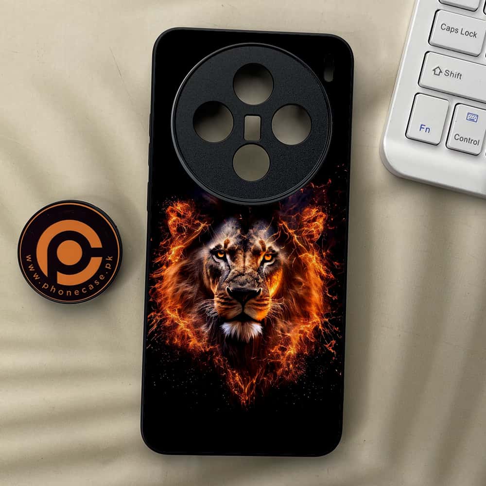 Honor X5b Plus - Tiger 2.0 Series - Premium Metal  Printed soft Bumper shock Proof Case