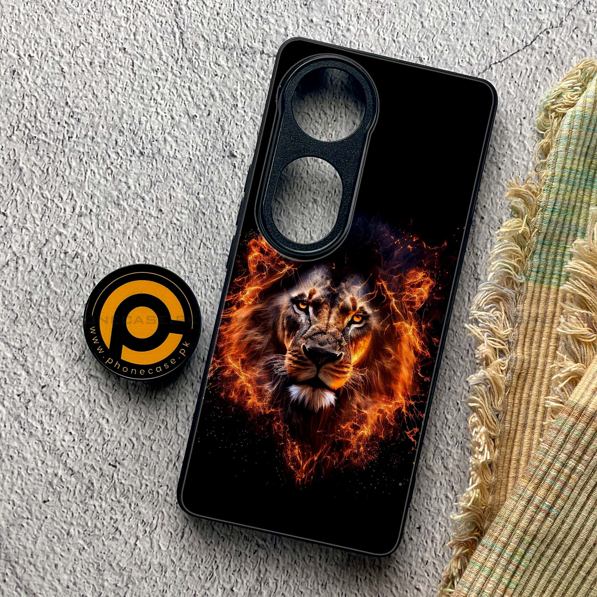 Vivo S19 Pro - Tiger 2.0 Series - Premium Metal Printed soft Bumper shock Proof Case
