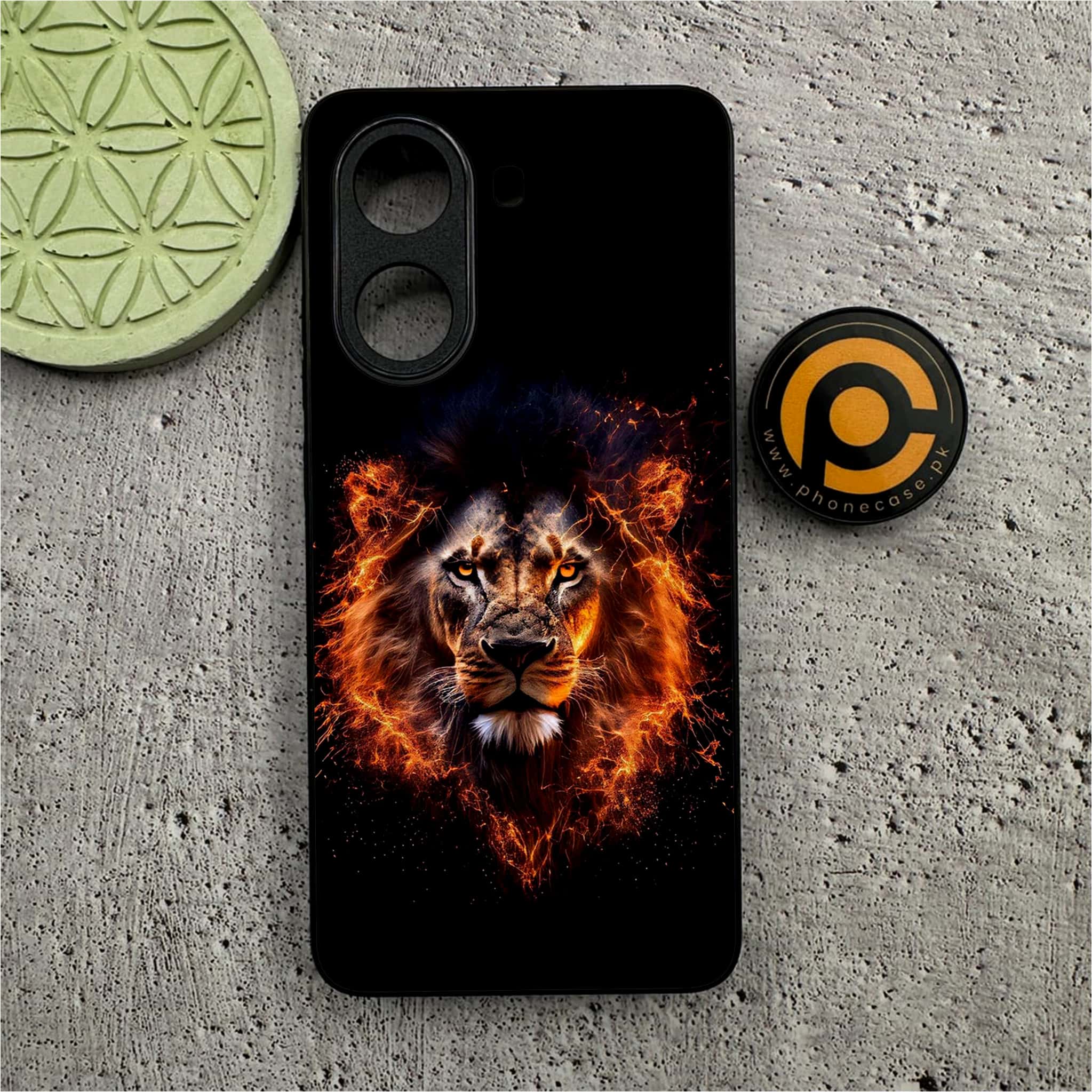 Xiaomi Redmi Turbo 4 - Tiger 2.0 Series - Premium Metal Printed soft Bumper shock Proof Case