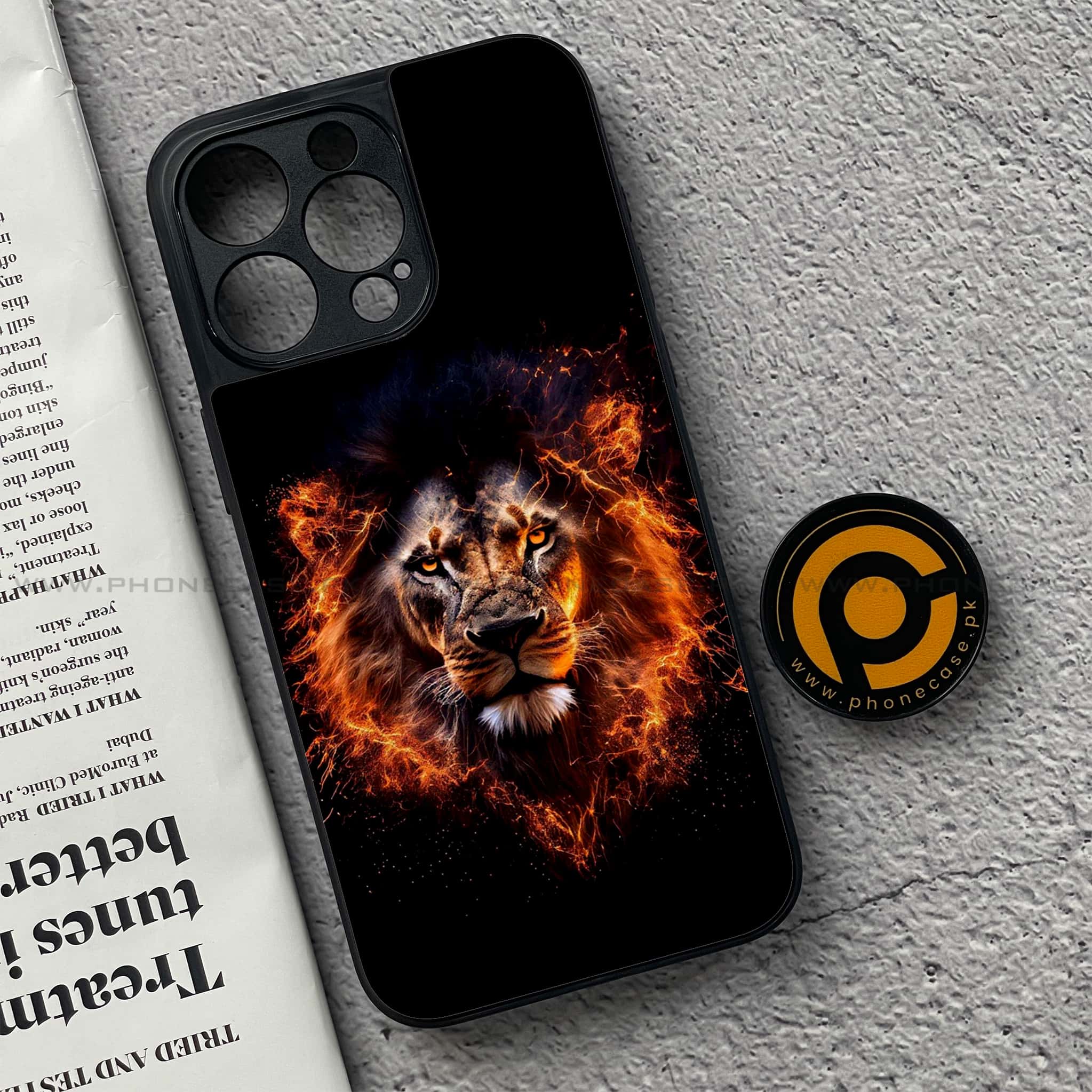 iPhone 15 Pro - Tiger 2.0 Series - Premium Metal Printed soft Bumper shock Proof Case