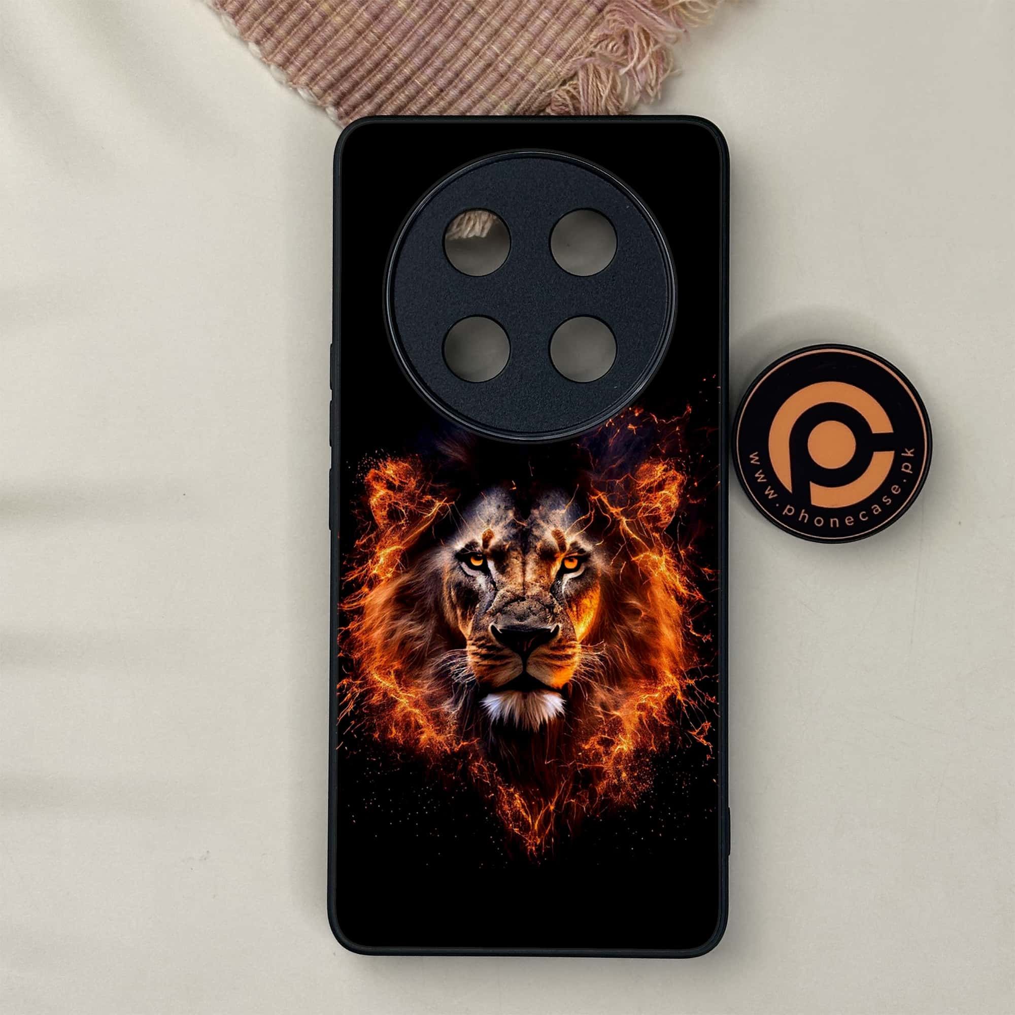 Honor X9c 5G - Tiger 2.0 Series - Premium Metal Printed soft Bumper shock Proof Case