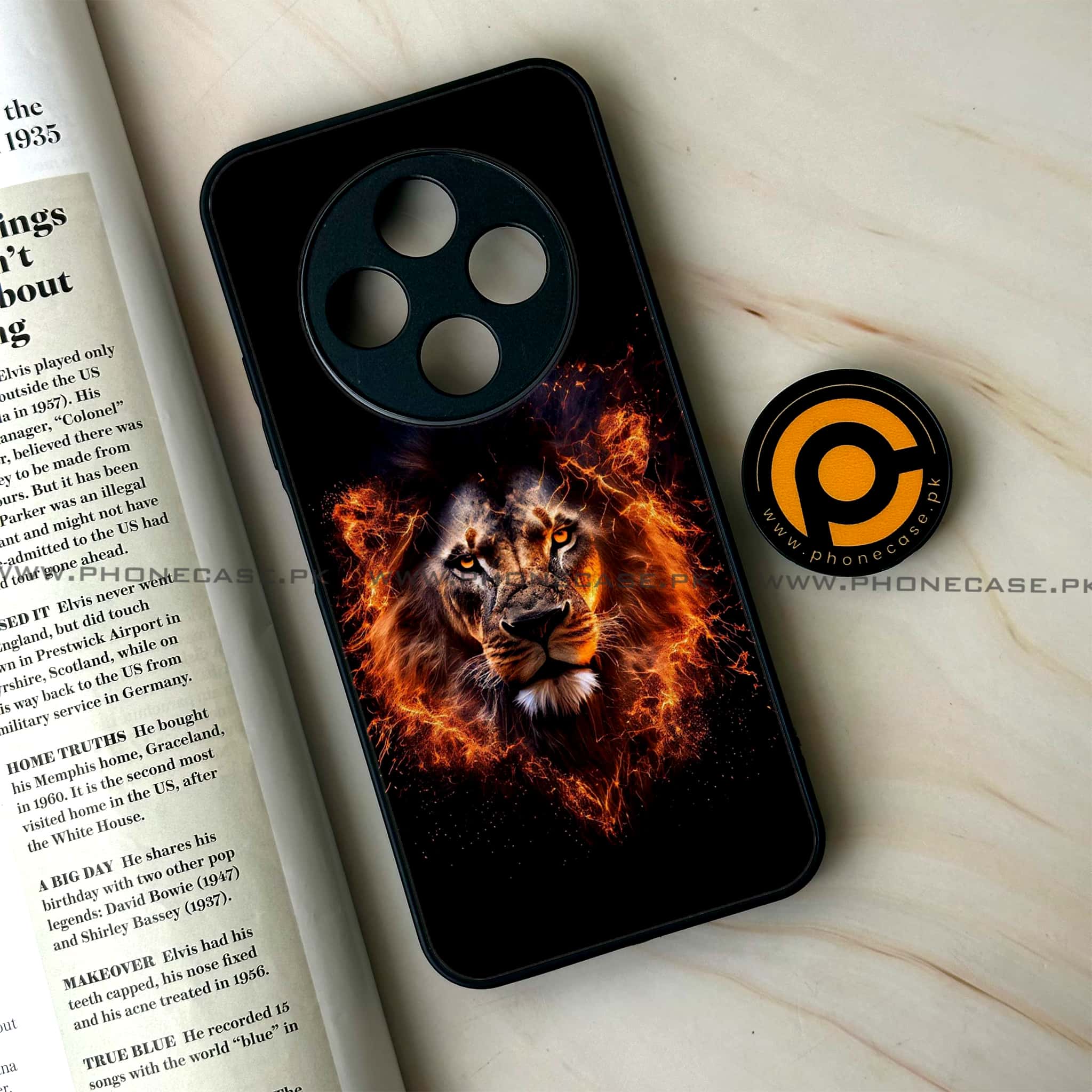 Oppo F27 Pro Plus - Tiger 2.0 Series - Premium Metal Printed soft Bumper Shock Proof Case