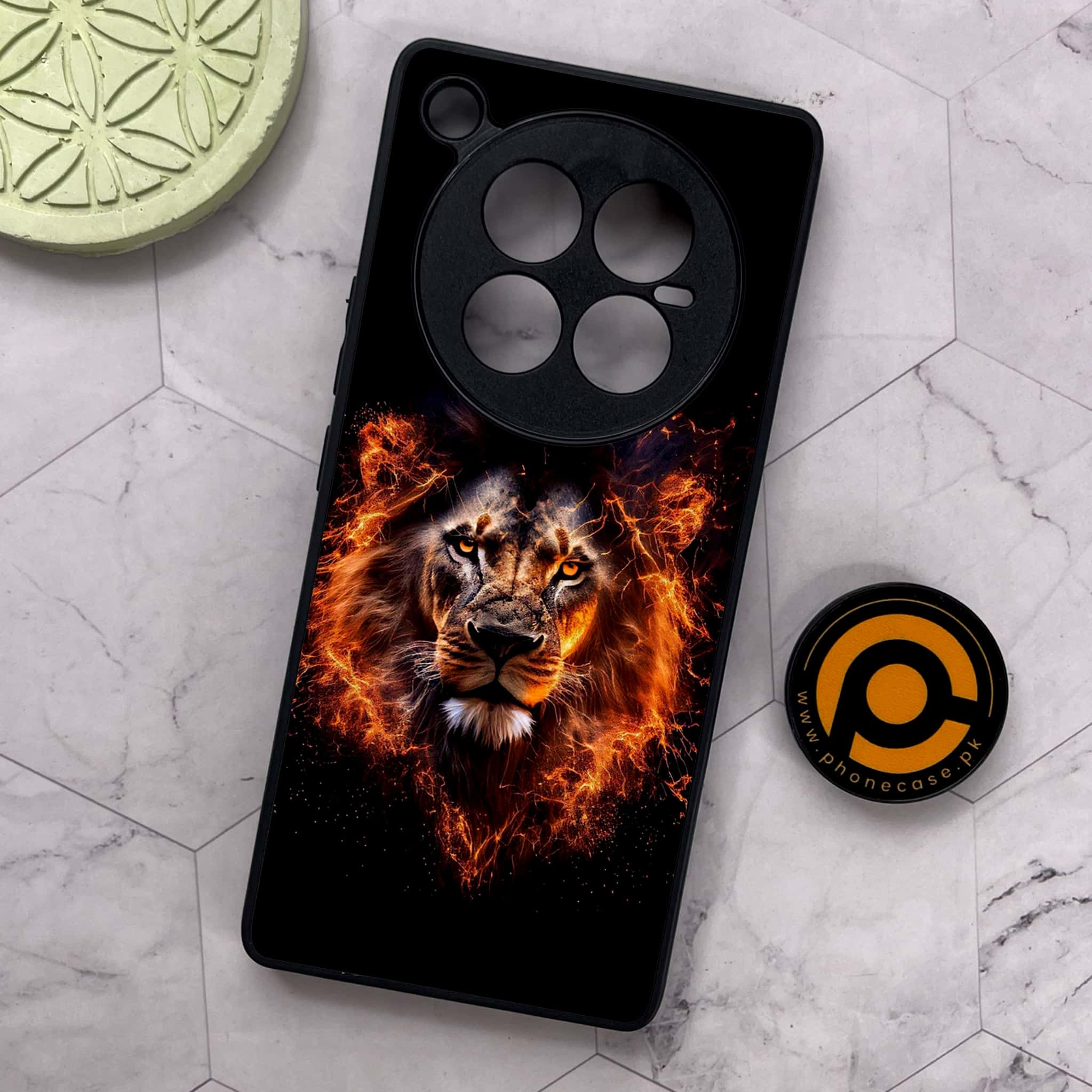 Infinix Zero 40 5G - Tiger 2.0 Series - Premium Metal Printed soft Bumper shock Proof Case