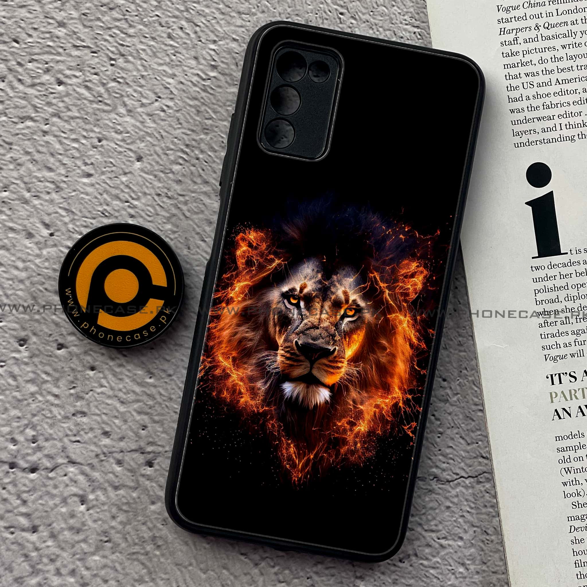 Samsung Galaxy A02s - Tiger 2.0 Series  - Premium Printed Metal soft Bumper shock Proof Case