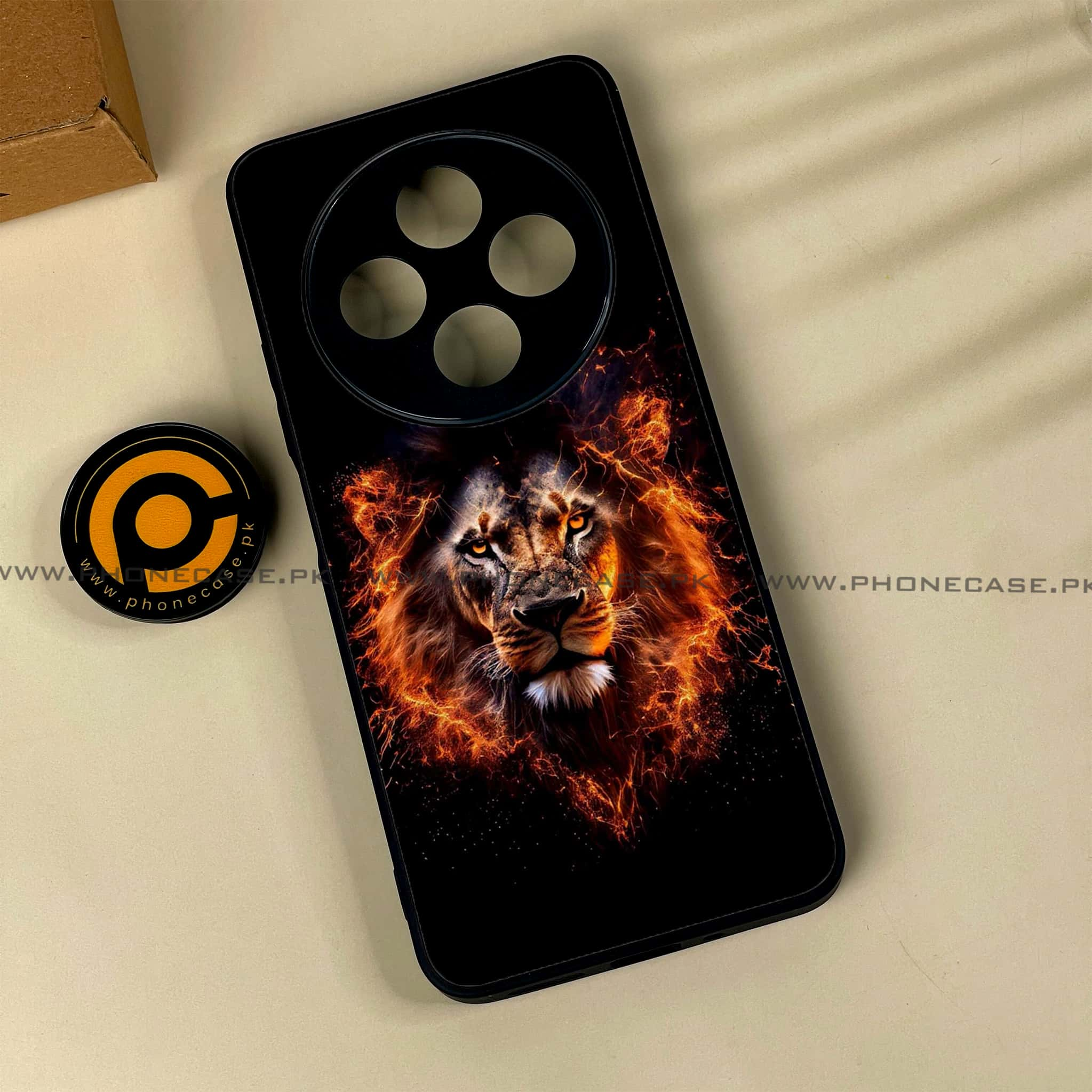 Xiaomi Poco C75 4G - Tiger 2.0 Series - Premium Printed Glass soft Bumper shock Proof Case