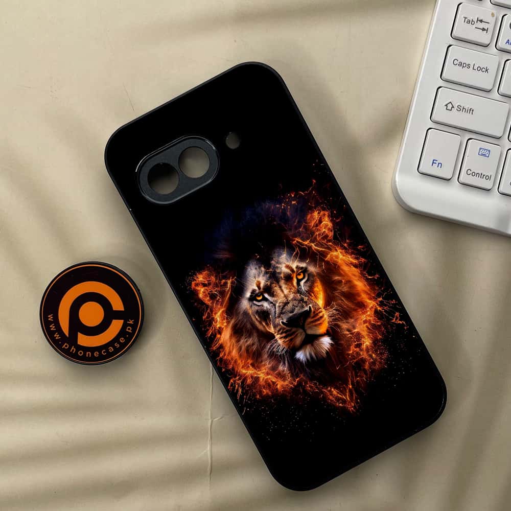 Google Pixel 9a - Tiger 2.0 Series - Premium Metal Printed soft Bumper Shock Proof Case