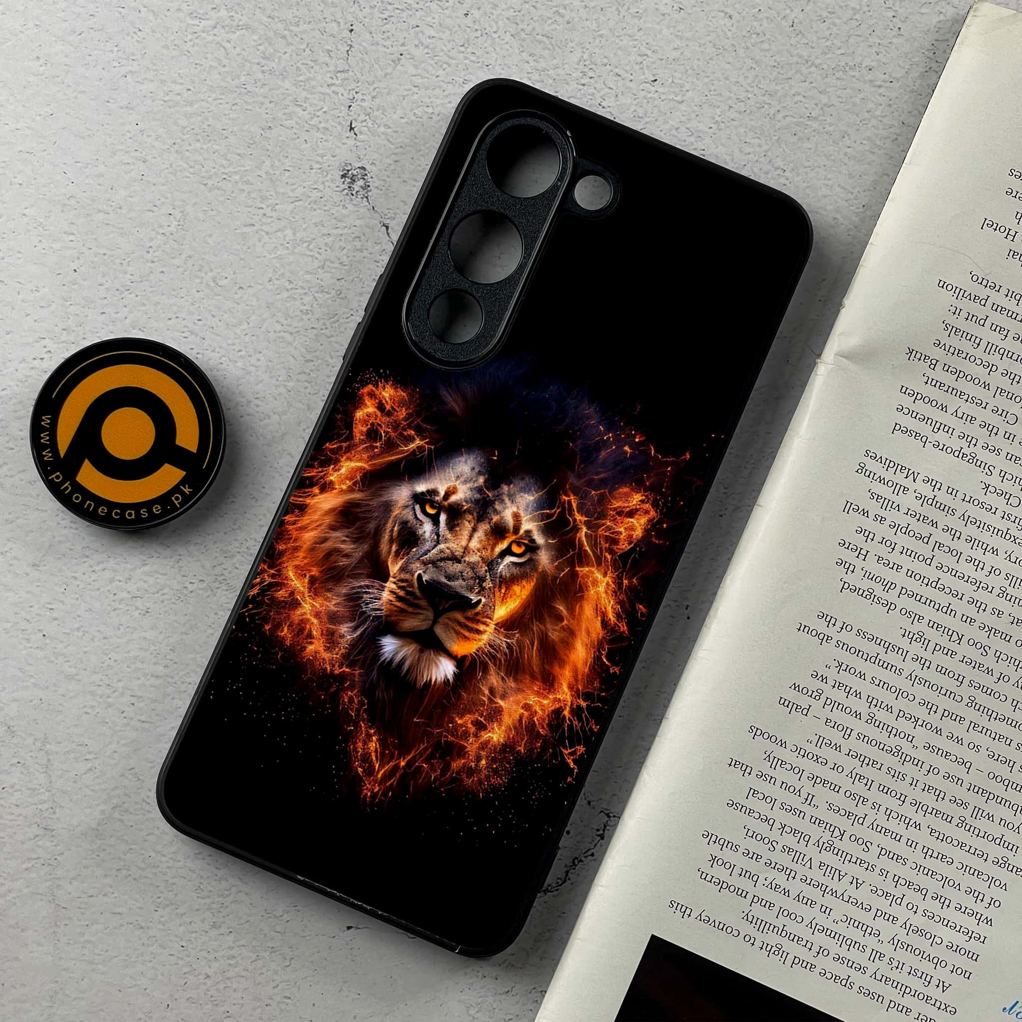 Vivo Y04 - Tiger 2.0 Series - Premium Metal Printed Soft Bumper Shockproof Case